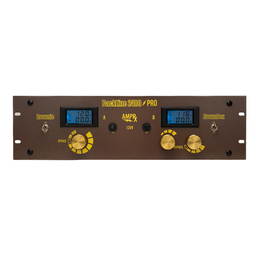 AmpRx Backline 2400 Pro Tube Amplifier Input Voltage Attenuator Rackmount Attenuators & Simulators
