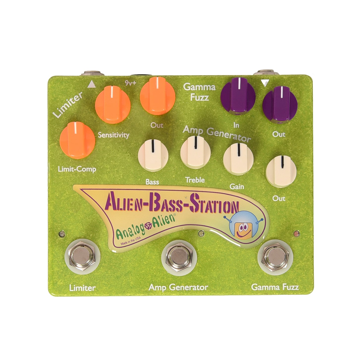 Analog Alien Alien Bass Station Pedal Effects and Pedals / Bass Pedals