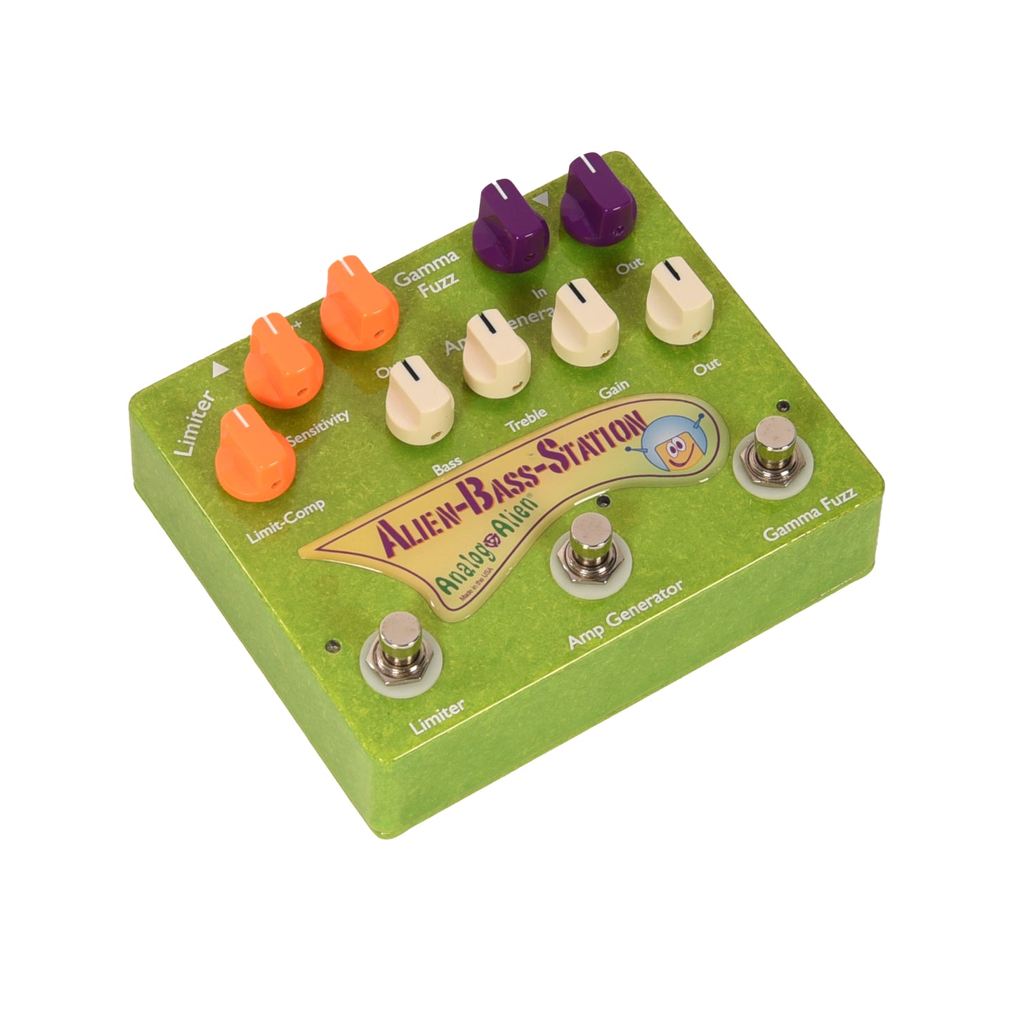 Analog Alien Alien Bass Station Pedal Effects and Pedals / Bass Pedals