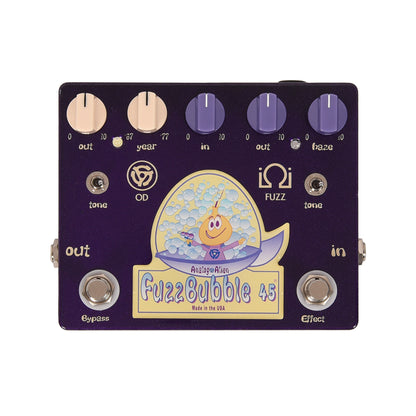 Analog Alien FuzzBubble-45 Fuzz/Overdrive Pedal Effects and Pedals / Fuzz