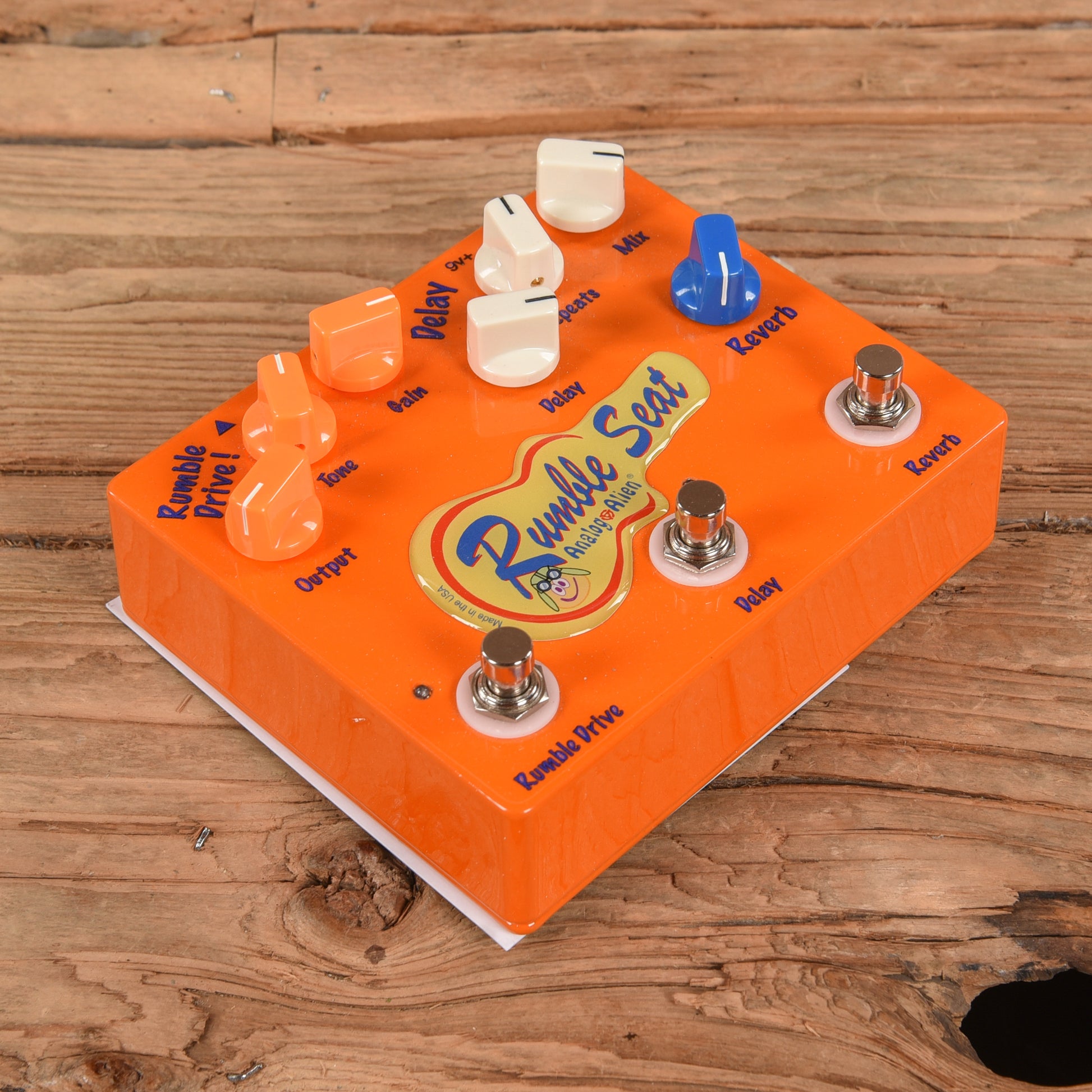 Analog Alien Rumble Seat Effects and Pedals / Multi-Effect Unit