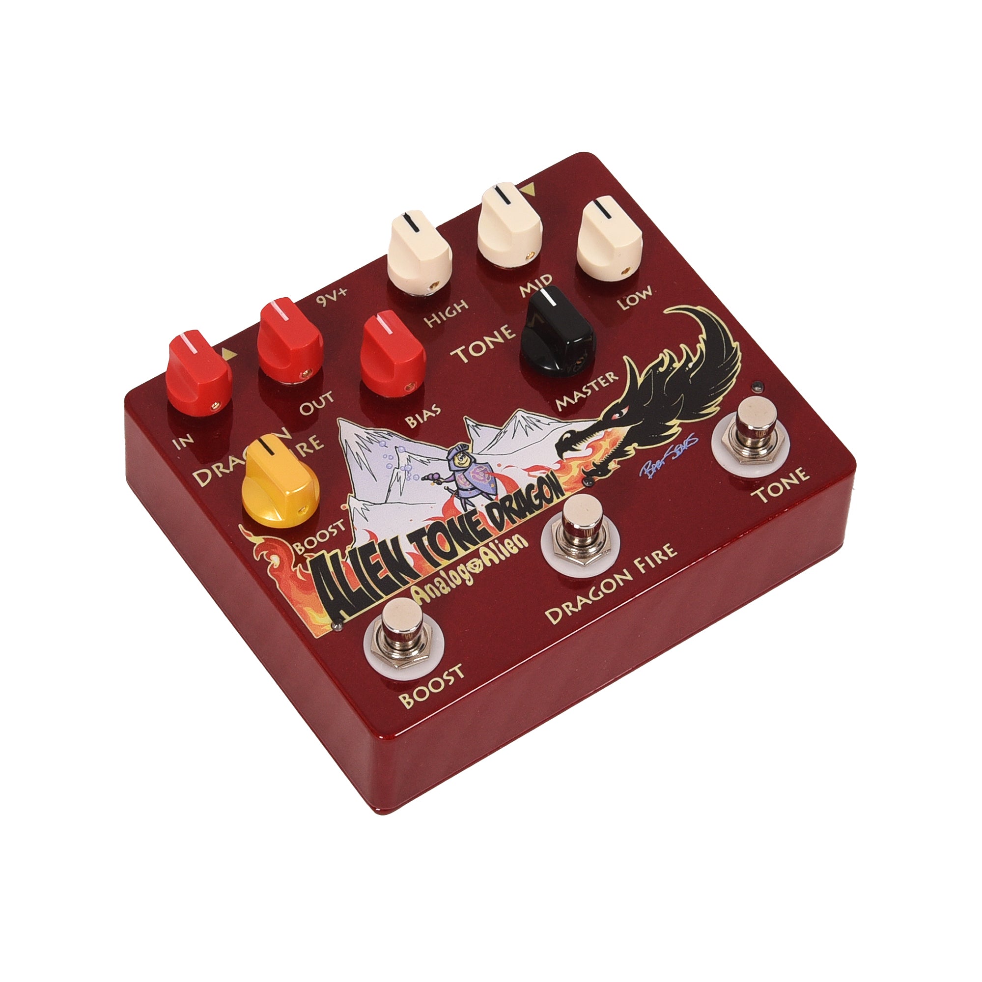 Analog Alien Alien Tone Dragon Overdrive/Boost Pedal Effects and Pedals / Overdrive and Boost