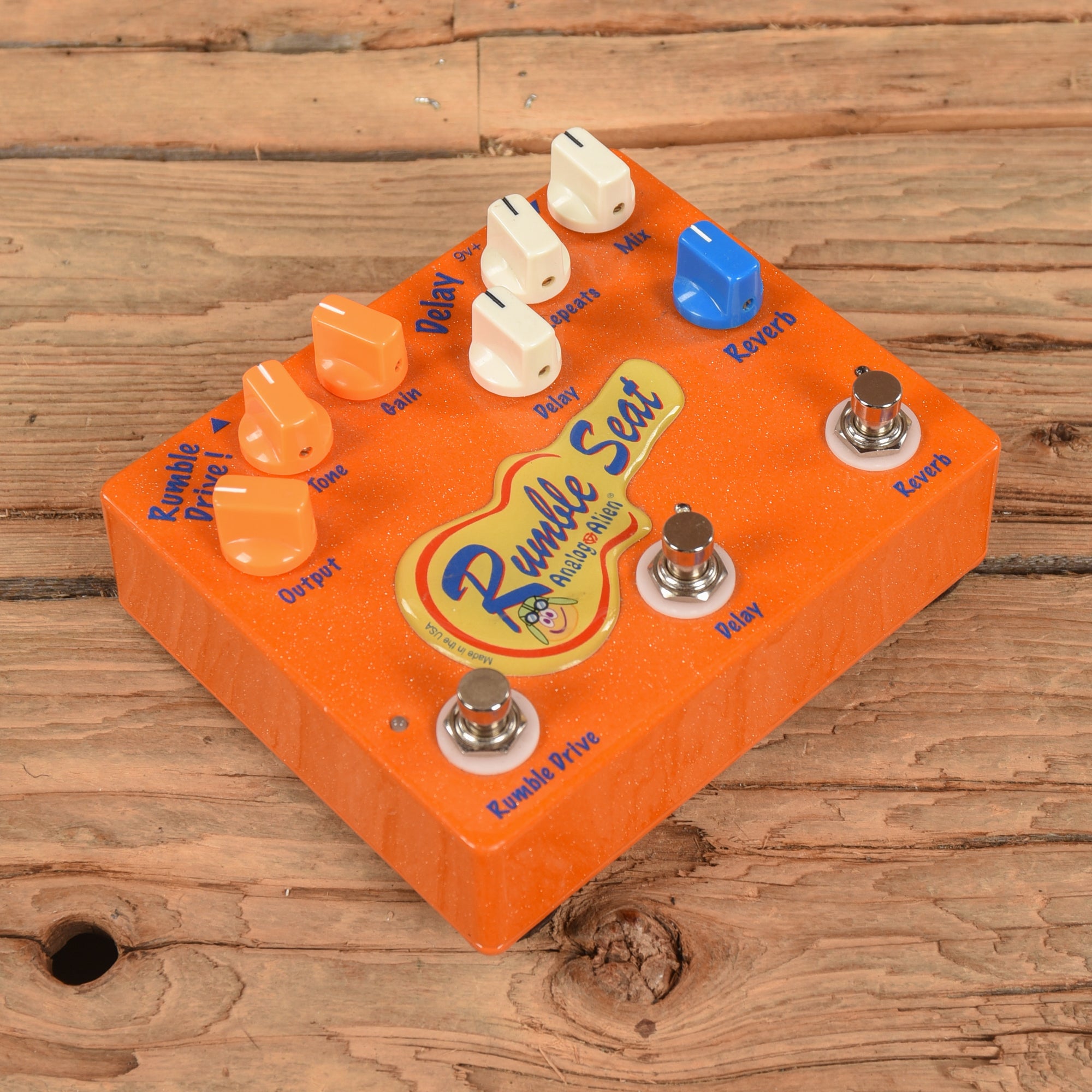 Analog Alien Rumble Seat Effects and Pedals / Overdrive and Boost