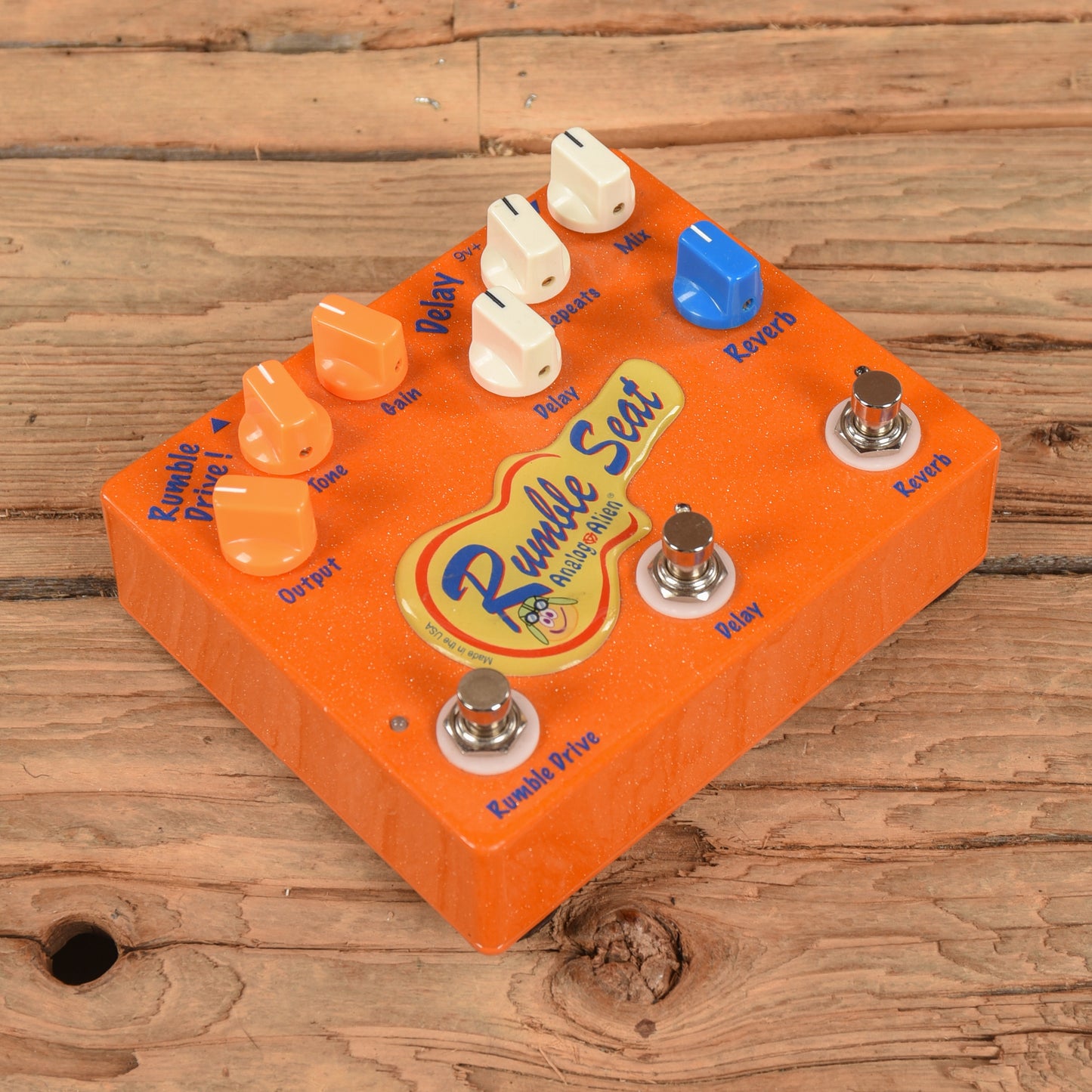 Analog Alien Rumble Seat Effects and Pedals / Overdrive and Boost