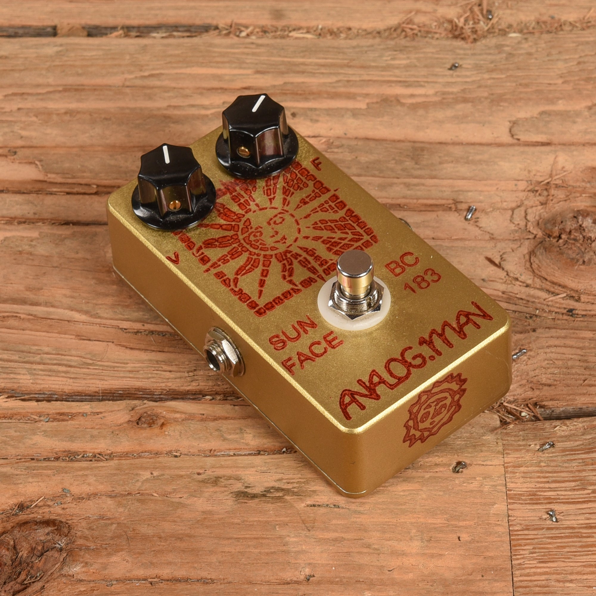Analogman Sun Face Silicon Fuzz BC-183 Effects and Pedals / Fuzz