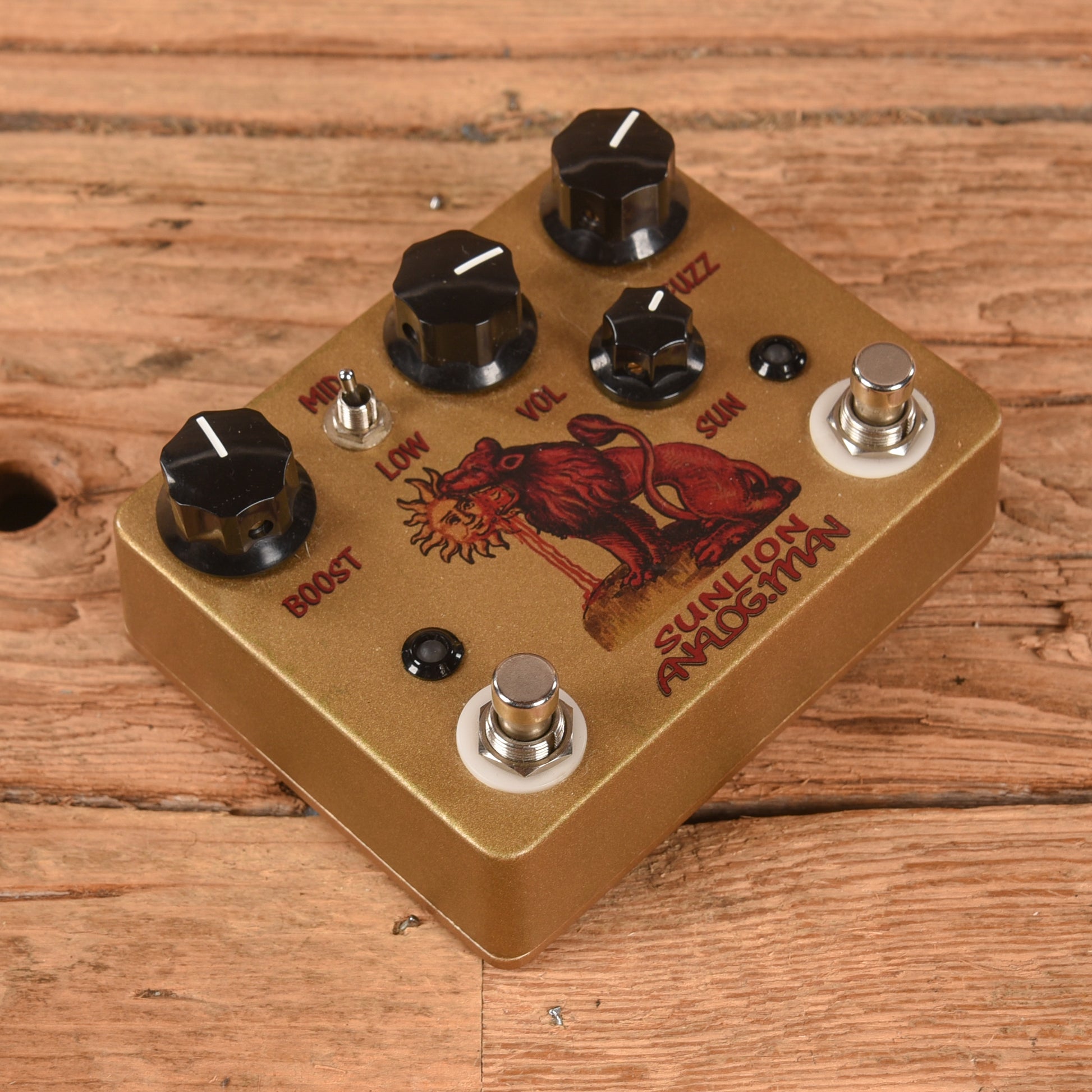Analogman Sunlion Mark 1.5 4-Jack Effects and Pedals / Fuzz