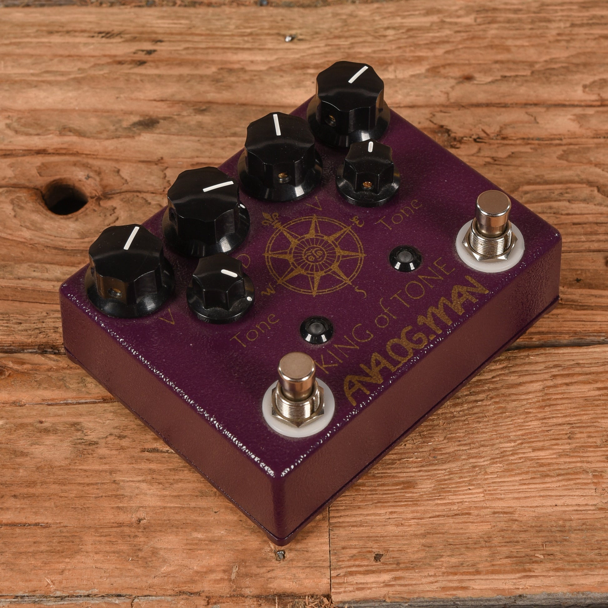 Analogman King Of Tone V4 w/ Extra Output and High Gain Yellow Side Effects and Pedals / Overdrive and Boost