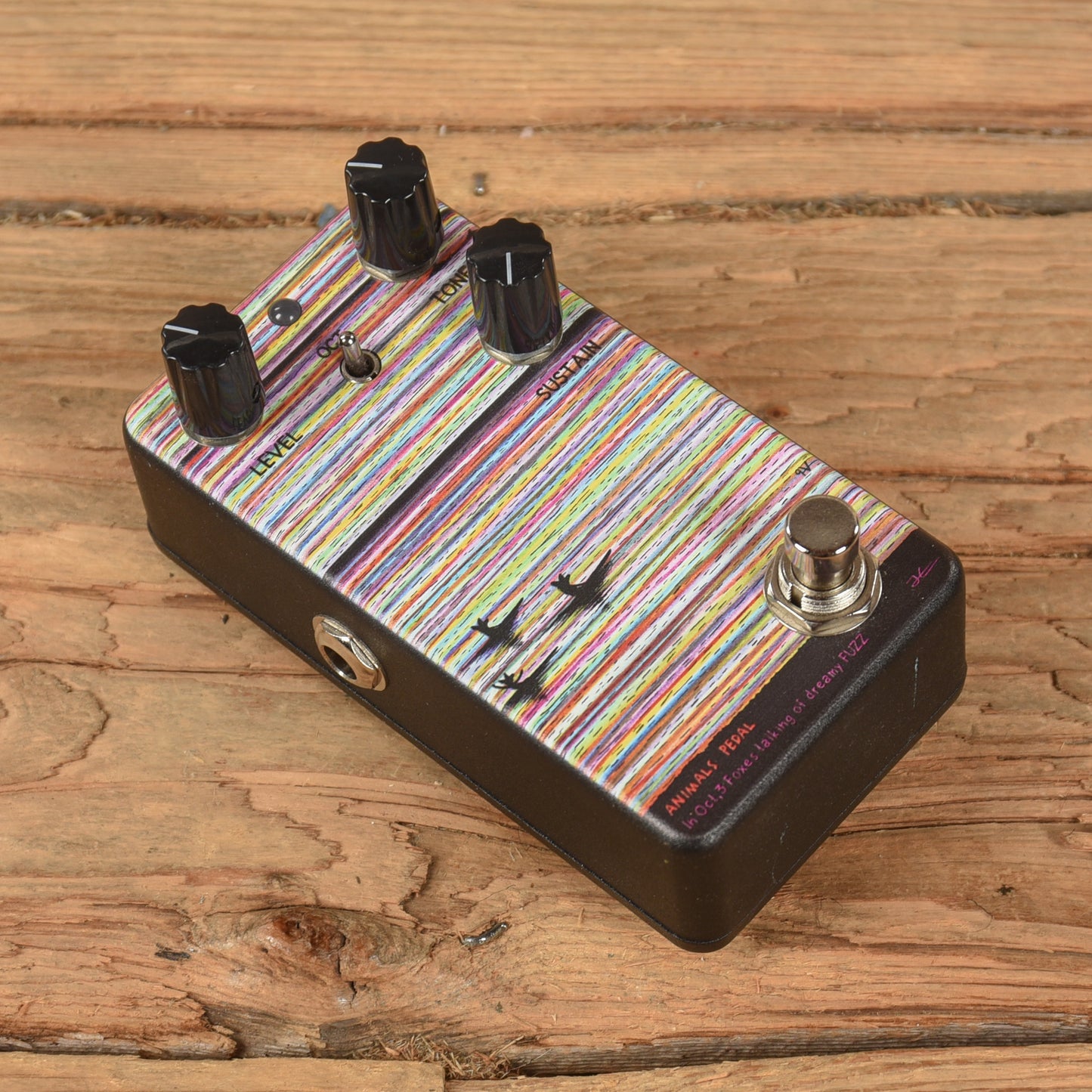 Animals Pedal In Oct, 3 Foxes Talking Of Dreamy Fuzz Effects and Pedals / Fuzz