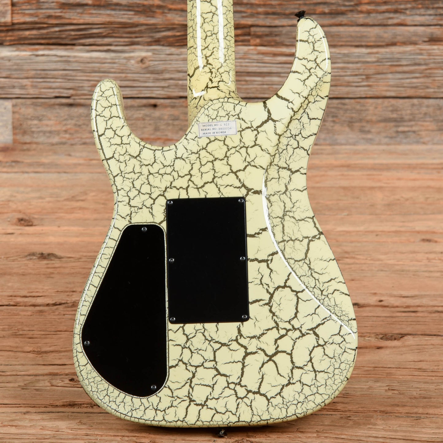 Arbor G412 White Crackle 1989 Electric Guitars / Solid Body