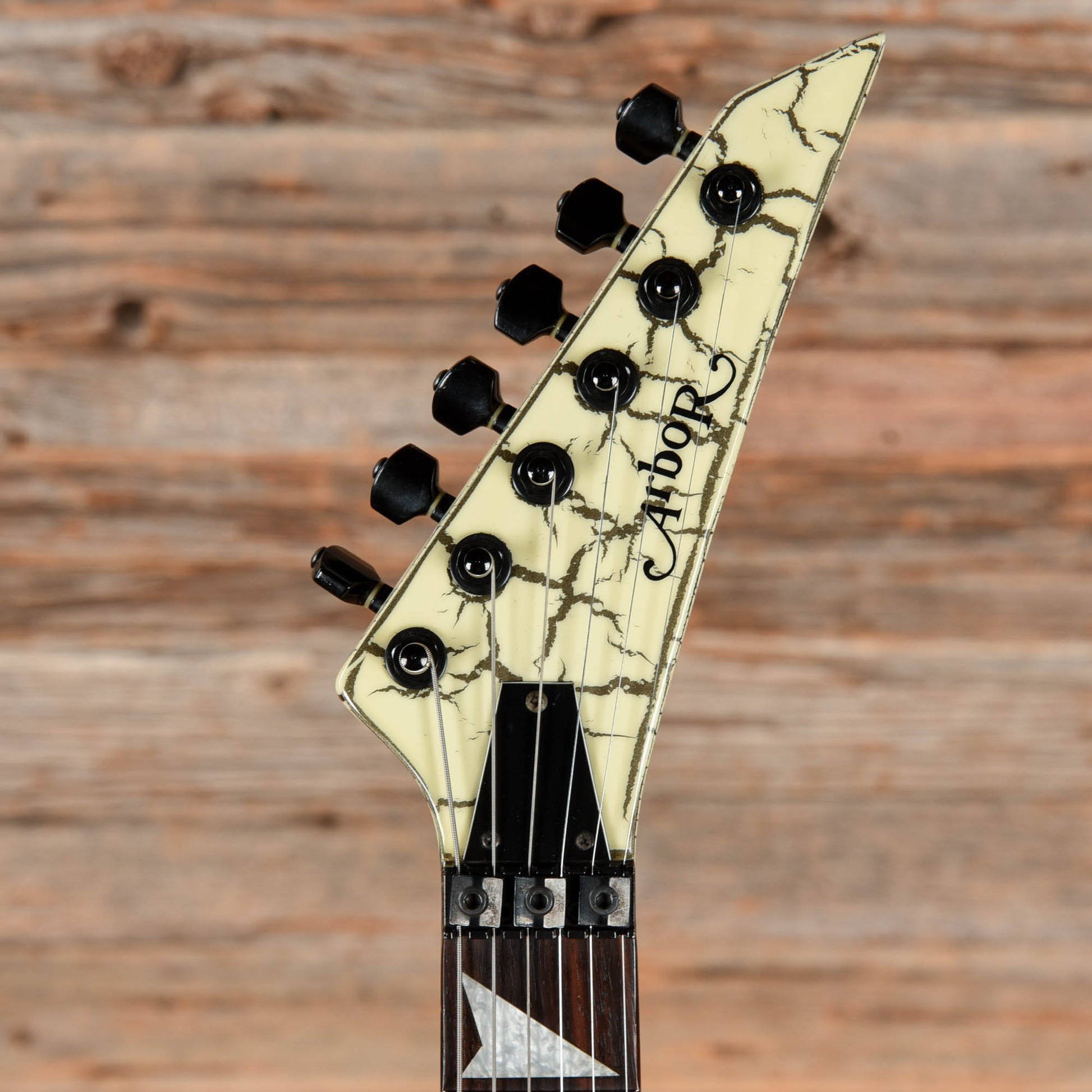 Arbor G412 White Crackle 1989 Electric Guitars / Solid Body