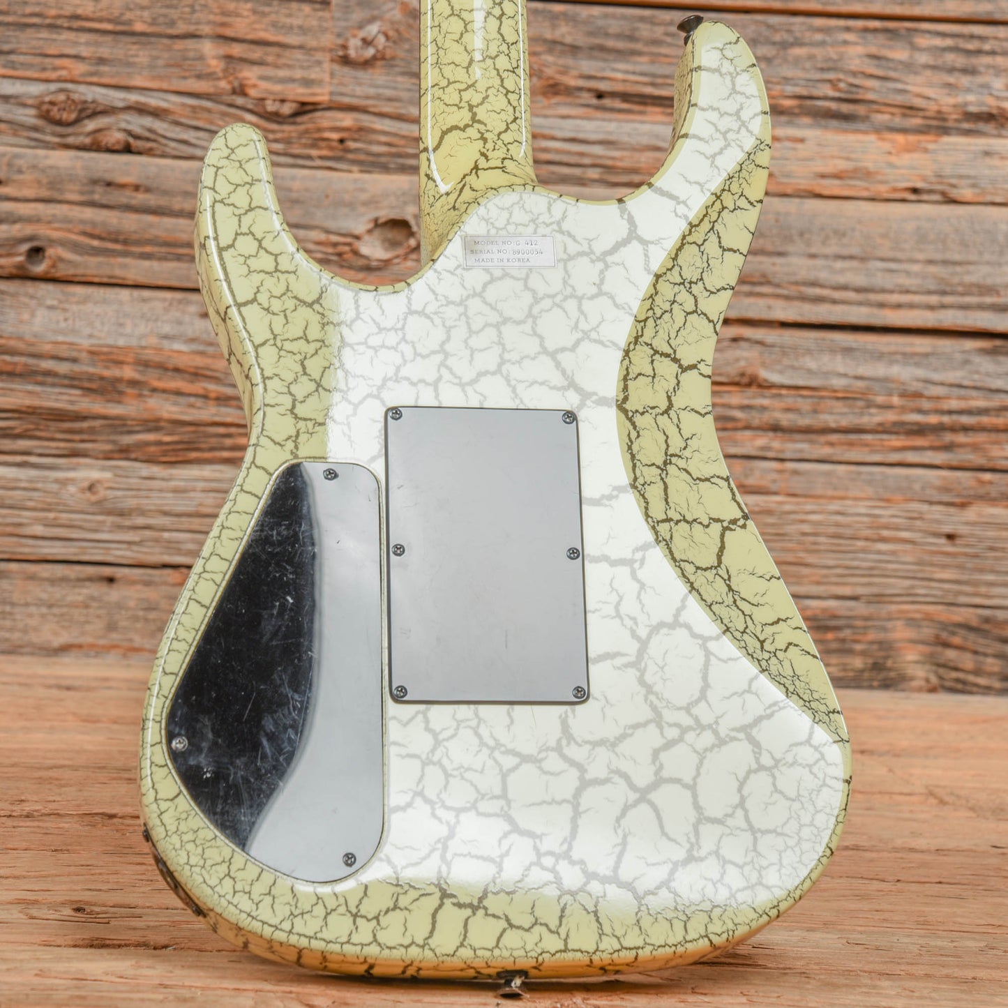Arbor G412 White Crackle 1989 Electric Guitars / Solid Body