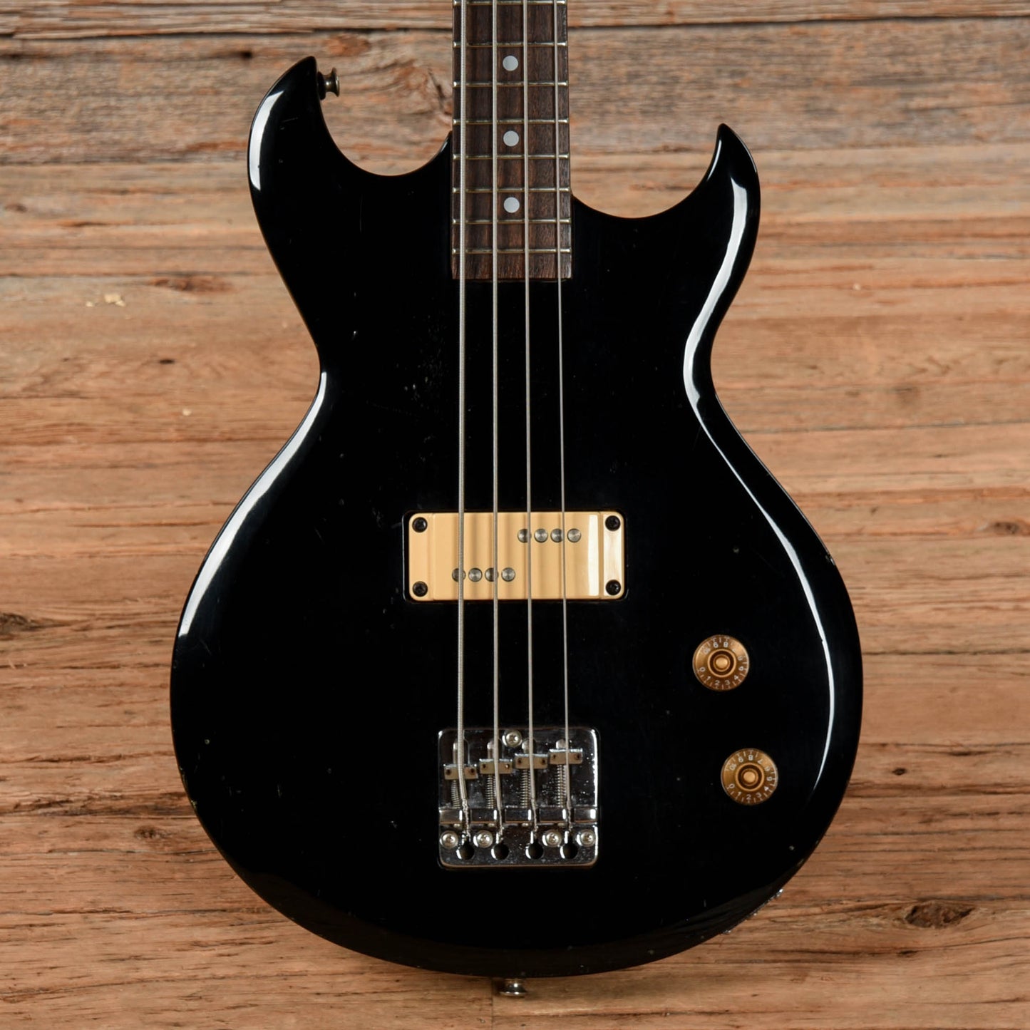 Aria Pro II CSB-380 Black 1980s Bass Guitars / 4-String