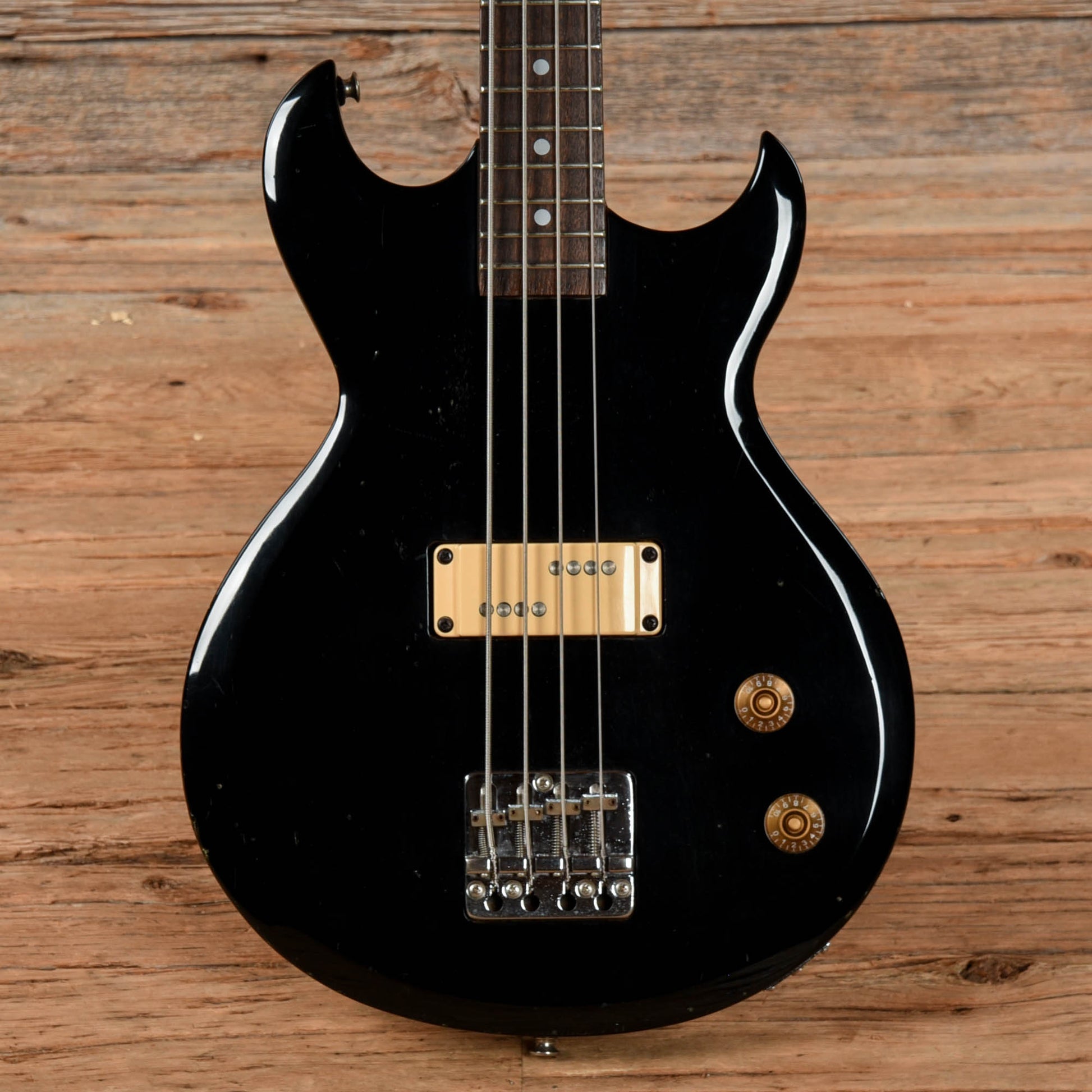 Aria Pro II CSB-380 Black 1980s Bass Guitars / 4-String