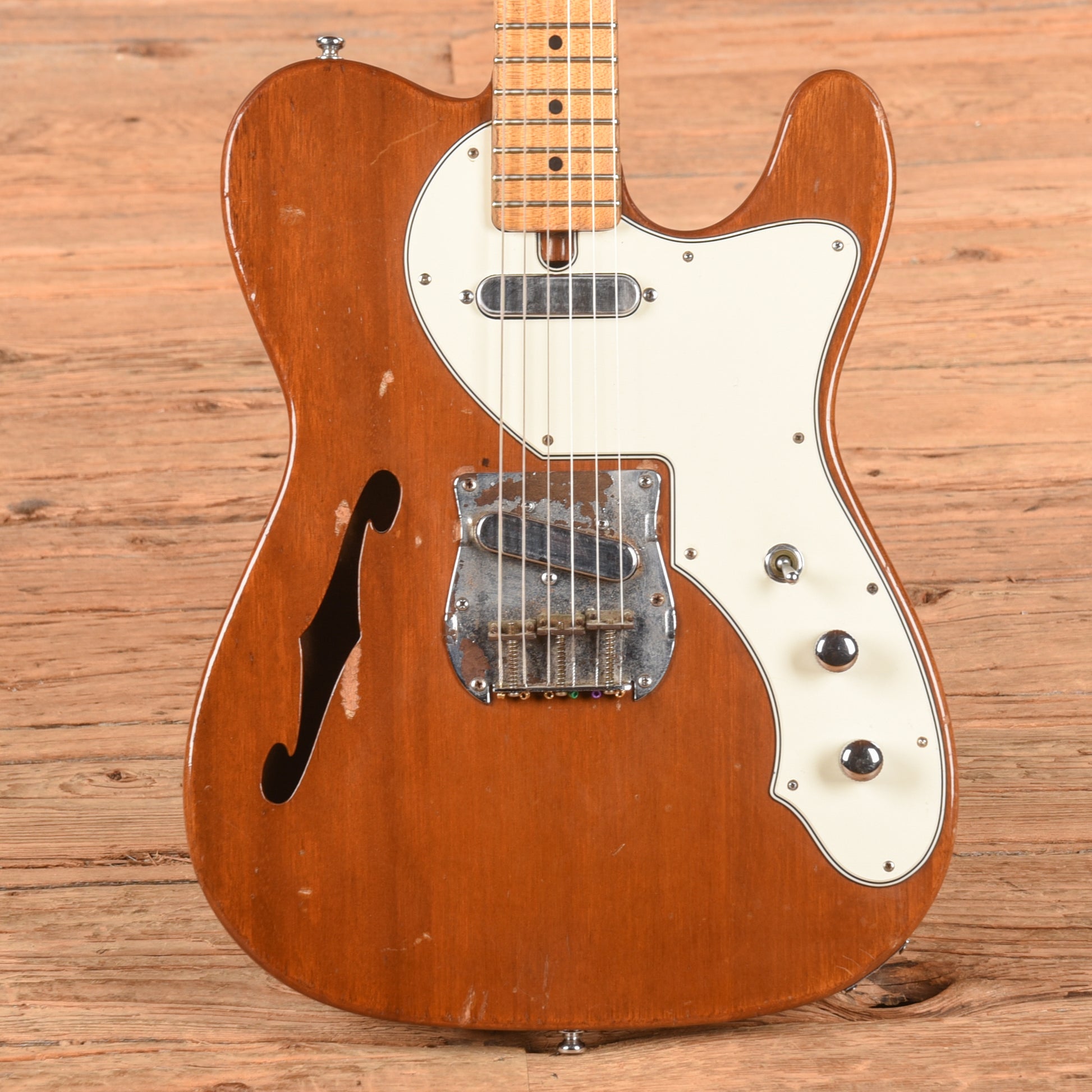 Aria Thinline T-Style Brown Electric Guitars