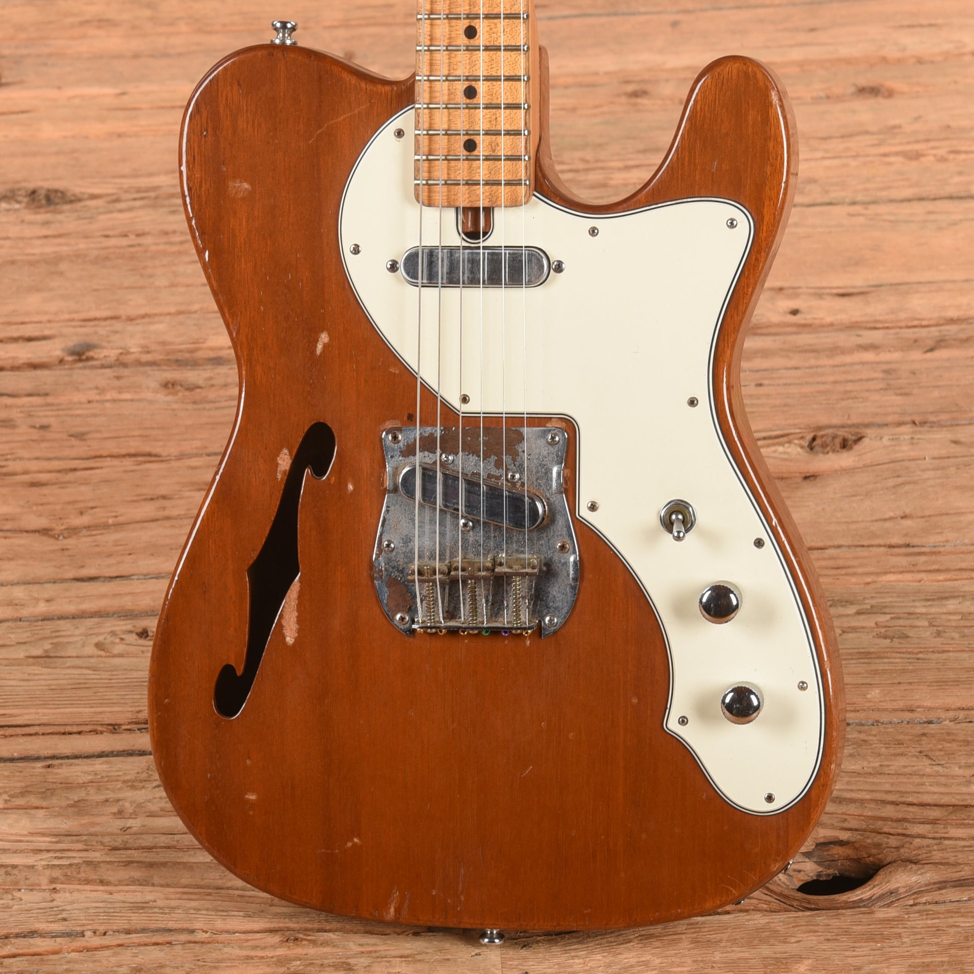 Aria Thinline T-Style Brown Electric Guitars