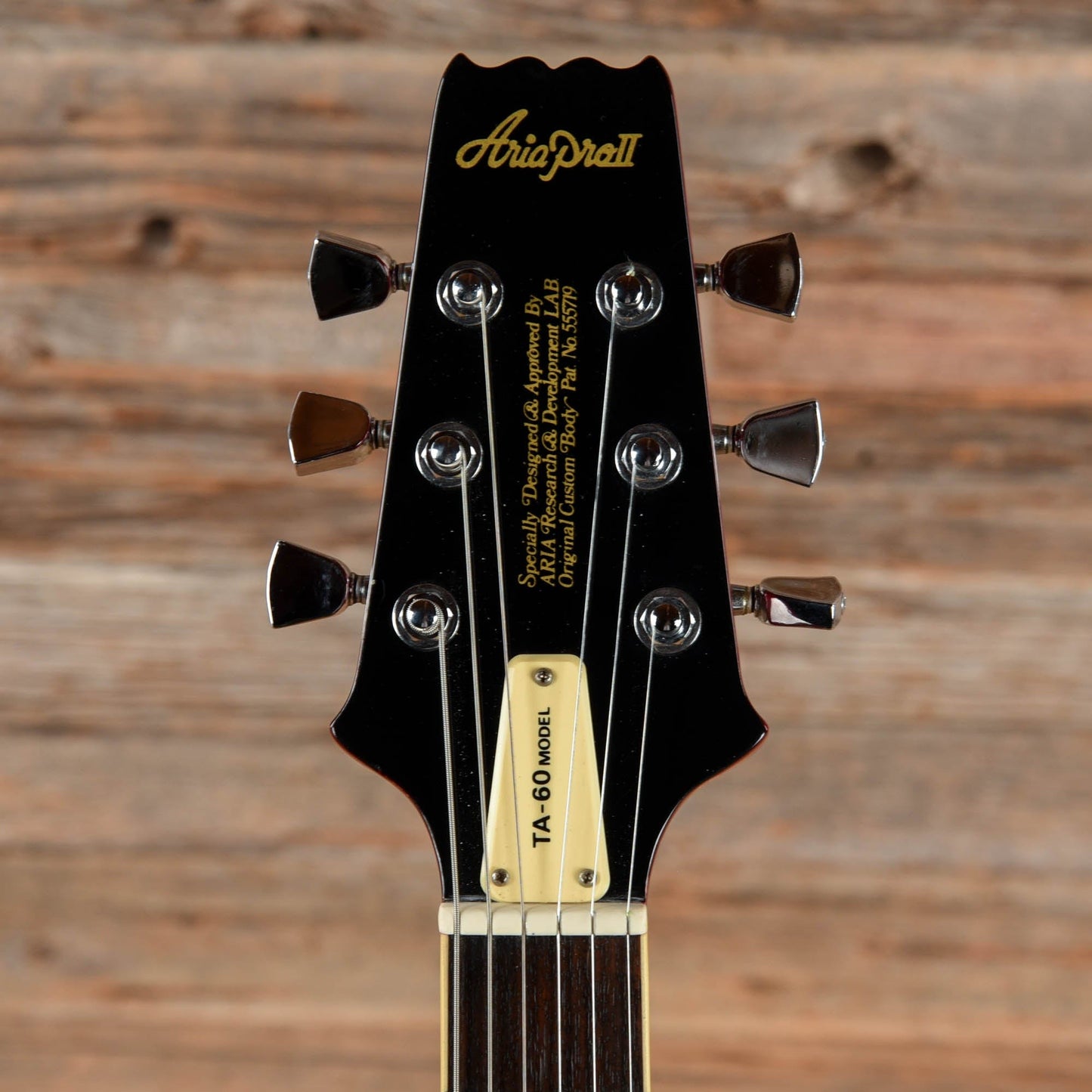 Aria Pro II TA-60 Cherry 1984 Electric Guitars / Semi-Hollow