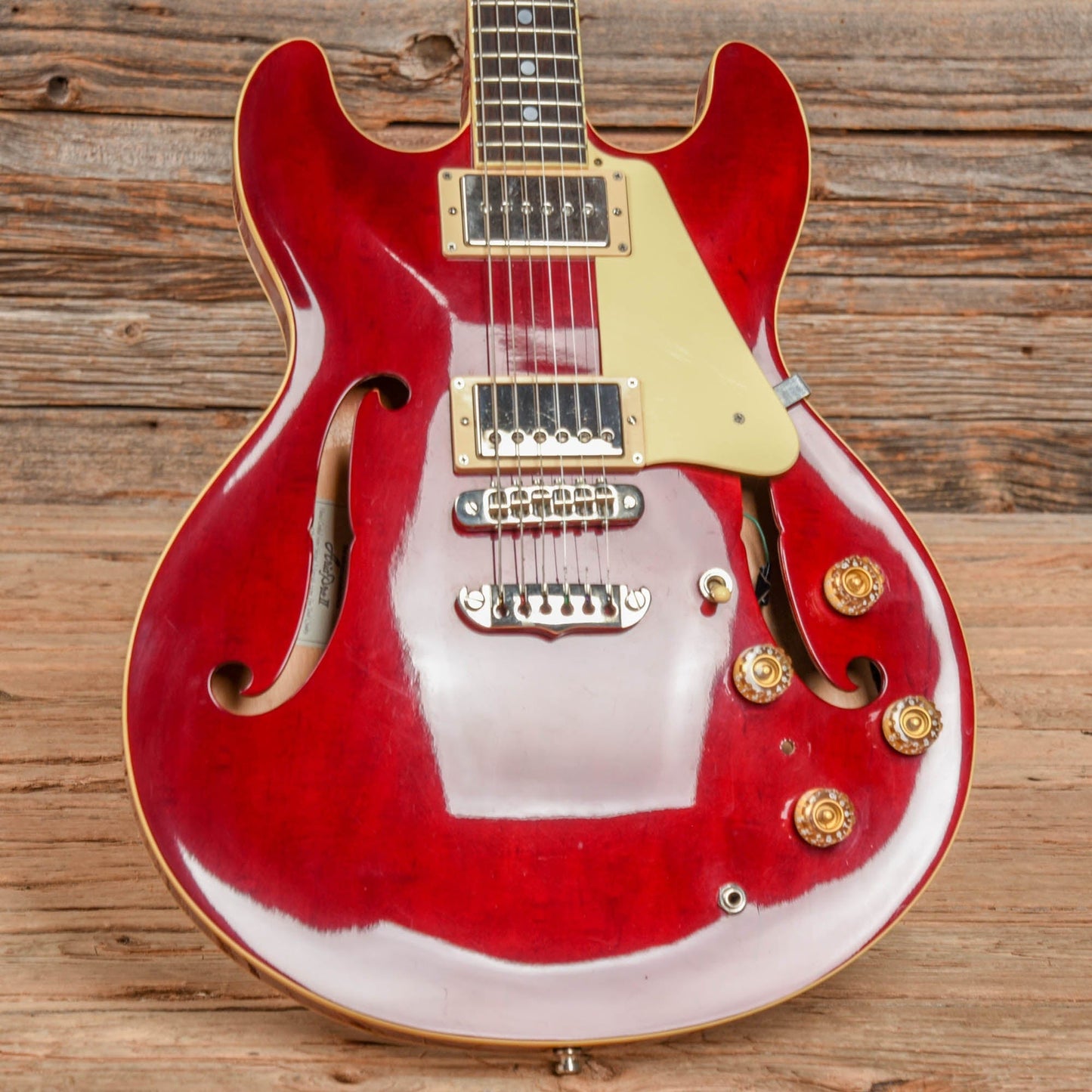 Aria Pro II TA-60 Cherry 1984 Electric Guitars / Semi-Hollow