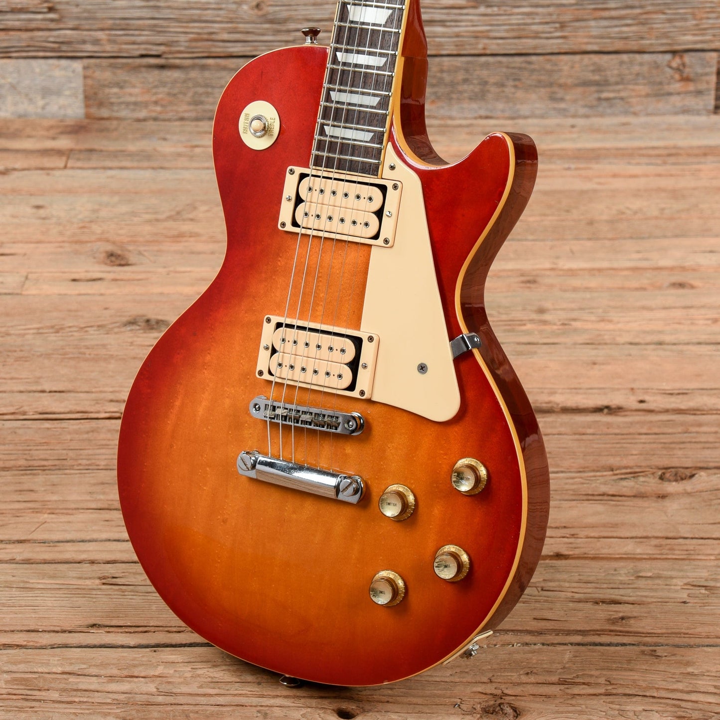 Aria Pro II Leopard Model Plaintop Cherry Sunburst 1980s Electric Guitars / Solid Body