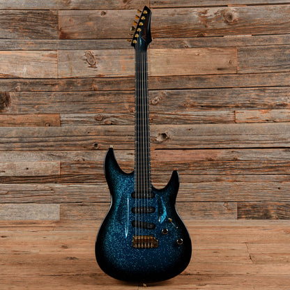 Aristides 060 Blue Sparkle Burst Electric Guitars / Solid Body