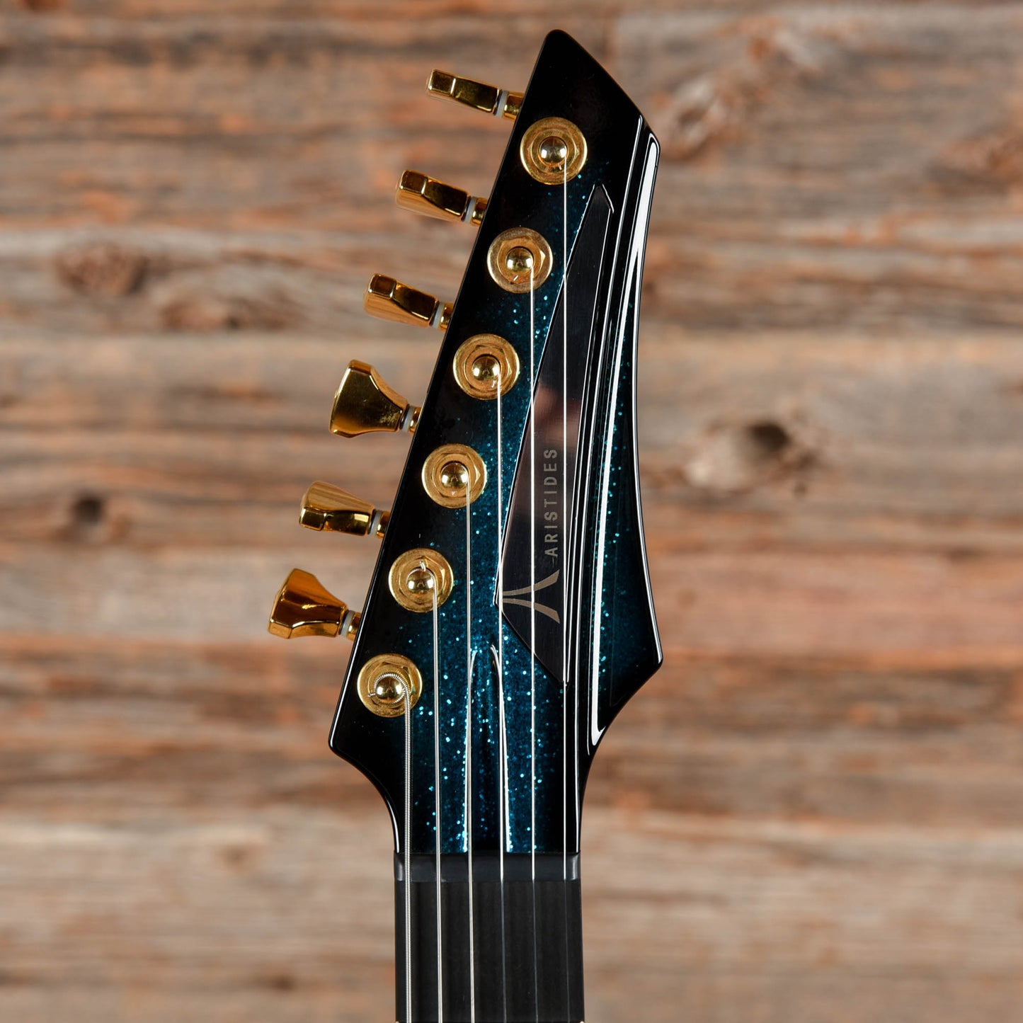 Aristides 060 Blue Sparkle Burst Electric Guitars / Solid Body