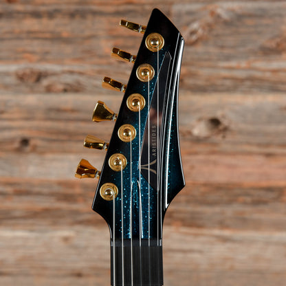 Aristides 060 Blue Sparkle Burst Electric Guitars / Solid Body