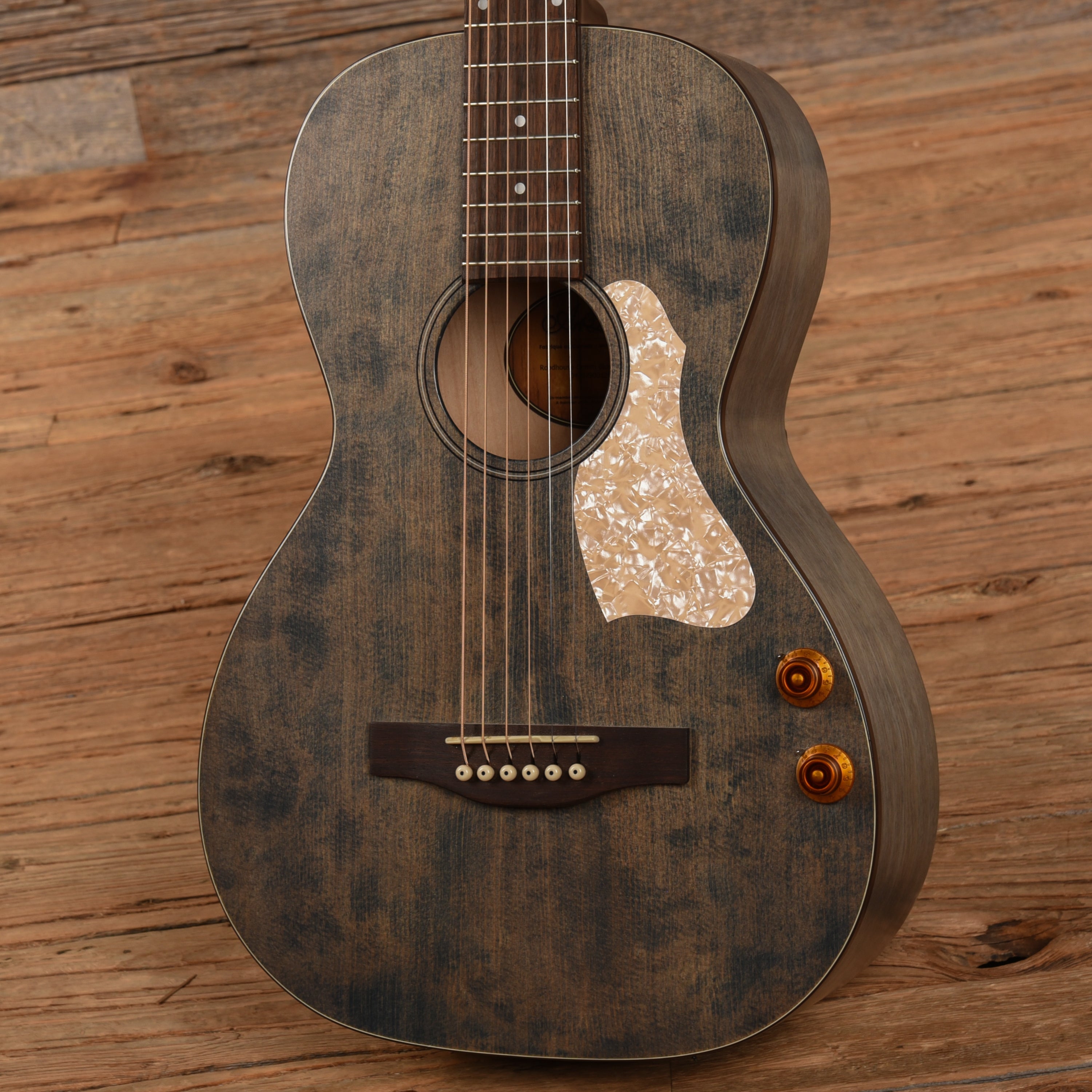 Art & Lutherie Roadhouse Parlor Q-Discrete Denim Blue Acoustic Guitars / Parlor