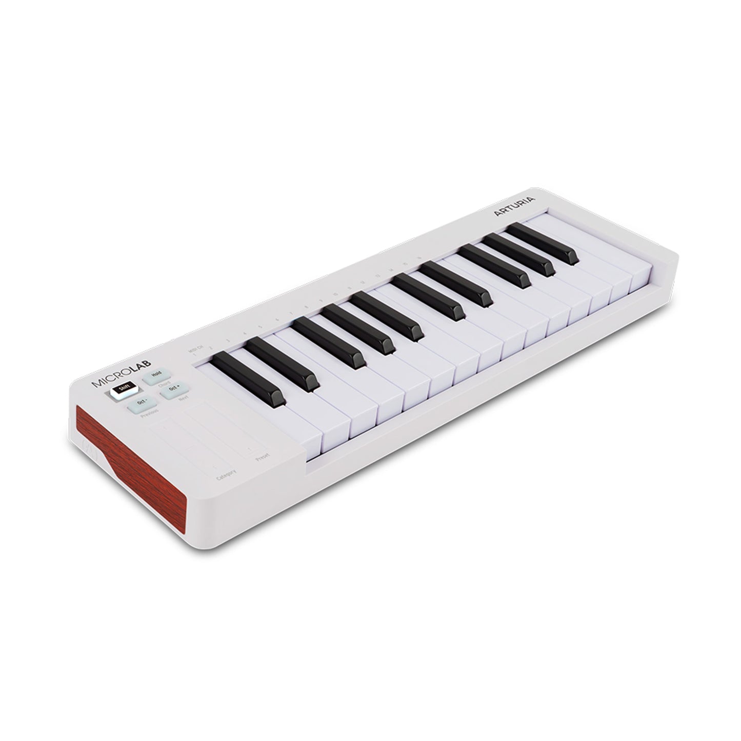 Arturia MicroLab Mk3 25-Key Universal MIDI Controller White Controllers & Samplers