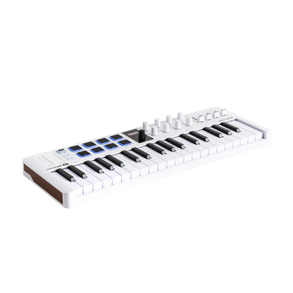 Arturia MiniLab 37 mk3 MIDI Keyboard Controller White Controllers & Samplers