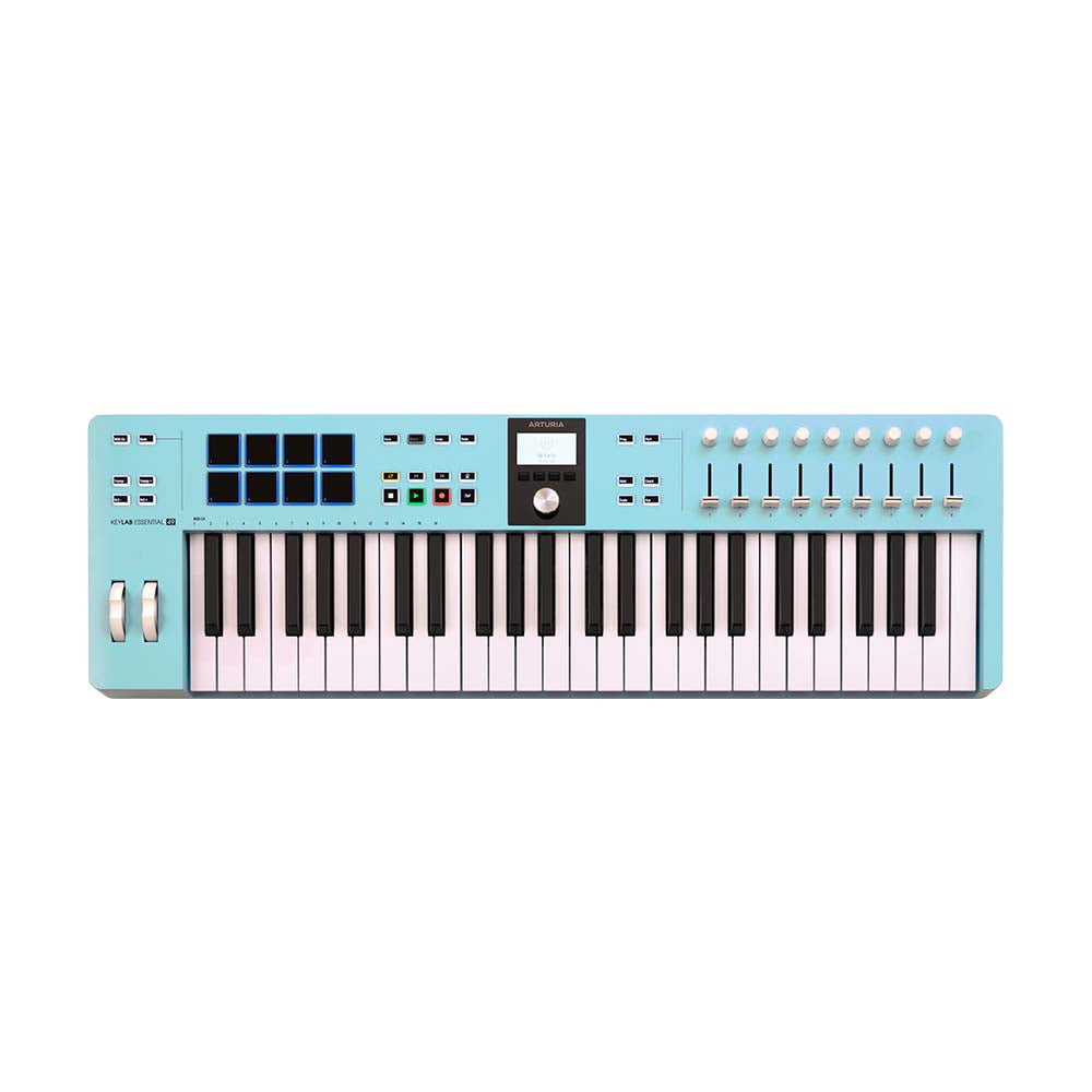 Arturia KeyLab Essential 49 MK3 MIDI Keyboard Controller Aquamarine Effects and Pedals / Controllers, Volume and Expression