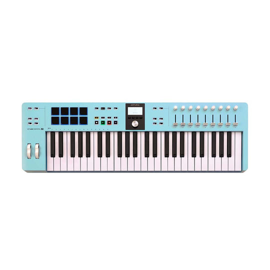 Arturia KeyLab Essential 49 MK3 MIDI Keyboard Controller Aquamarine Effects and Pedals / Controllers, Volume and Expression