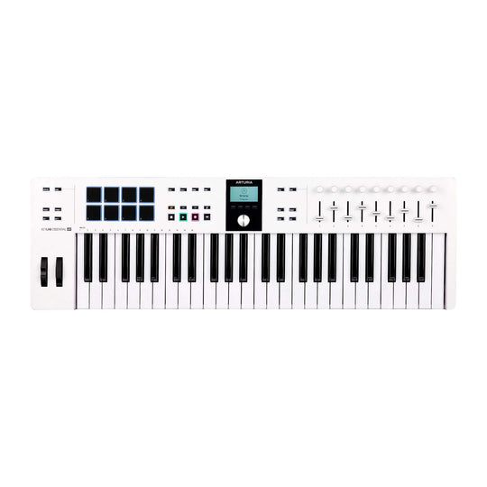 Arturia KeyLab Essential 49 MK3 MIDI Keyboard Controller White Effects and Pedals / Controllers, Volume and Expression