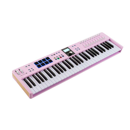 Arturia KeyLab Essential 61 MK3 MIDI Keyboard Controller Rose Quartz Effects and Pedals / Controllers, Volume and Expression