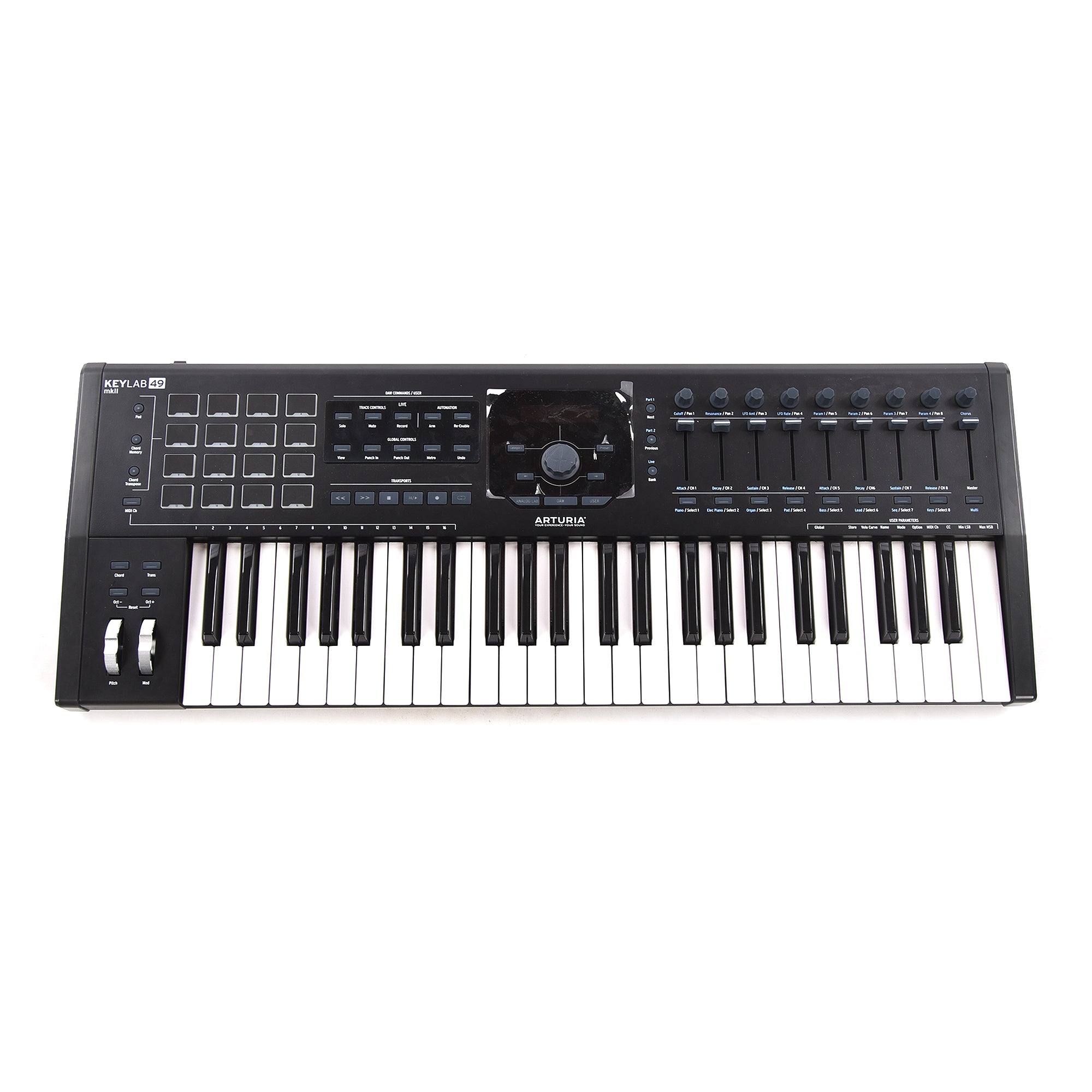 Arturia KeyLab MkII 49 Key Black Effects and Pedals / Controllers, Volume and Expression