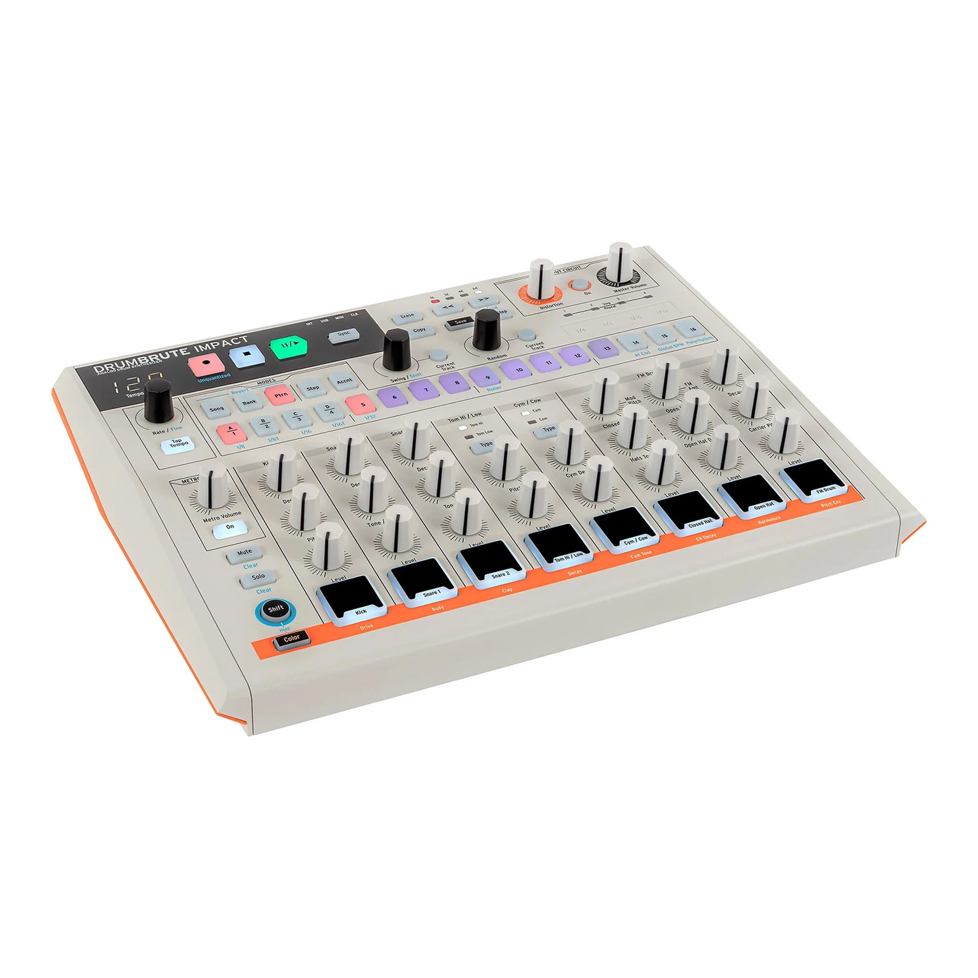 Arturia DrumBrute Impact Analog Drum Synthesizer 1984 Edition Keyboards and Synths / Drum Machines