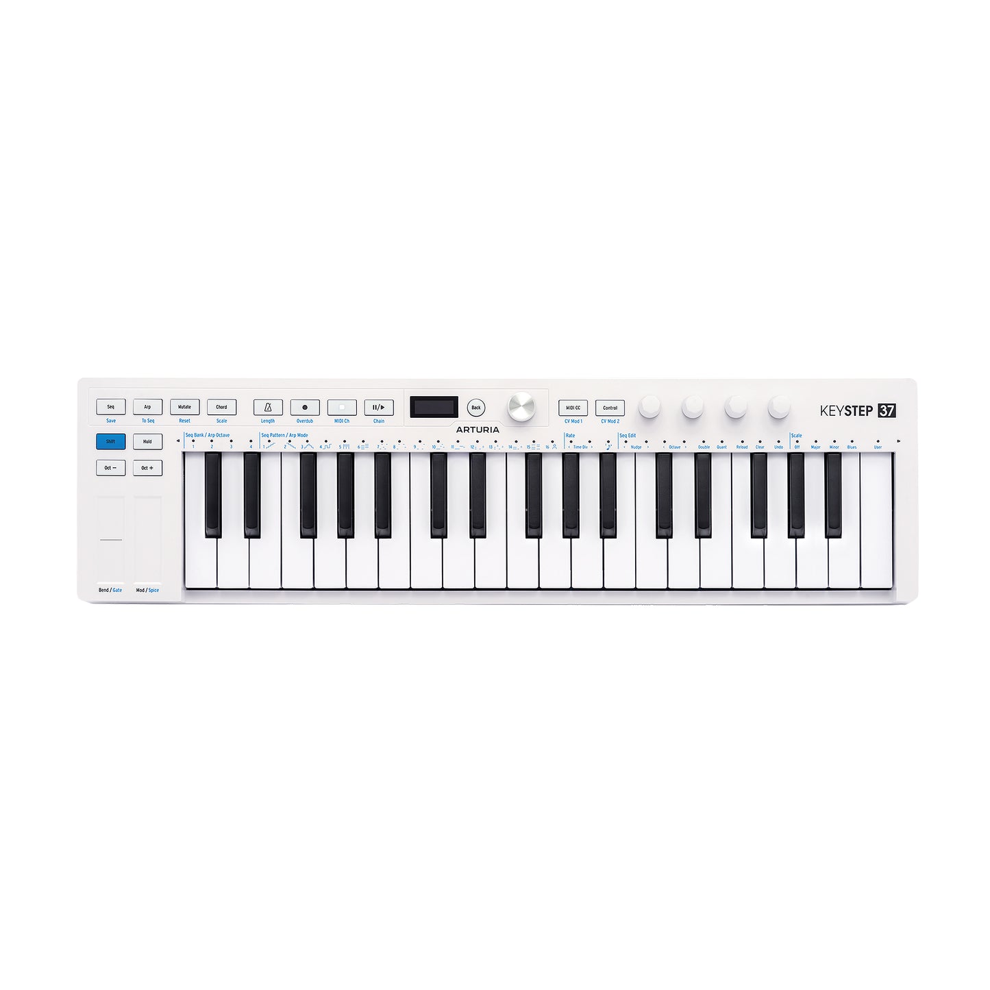 Arturia KeyStep 37 MK2 37-Key USB MIDI Controller & Sequencer w/ Aftertouch Keyboards and Synths / MIDI Controllers / Keyboard MIDI Controllers