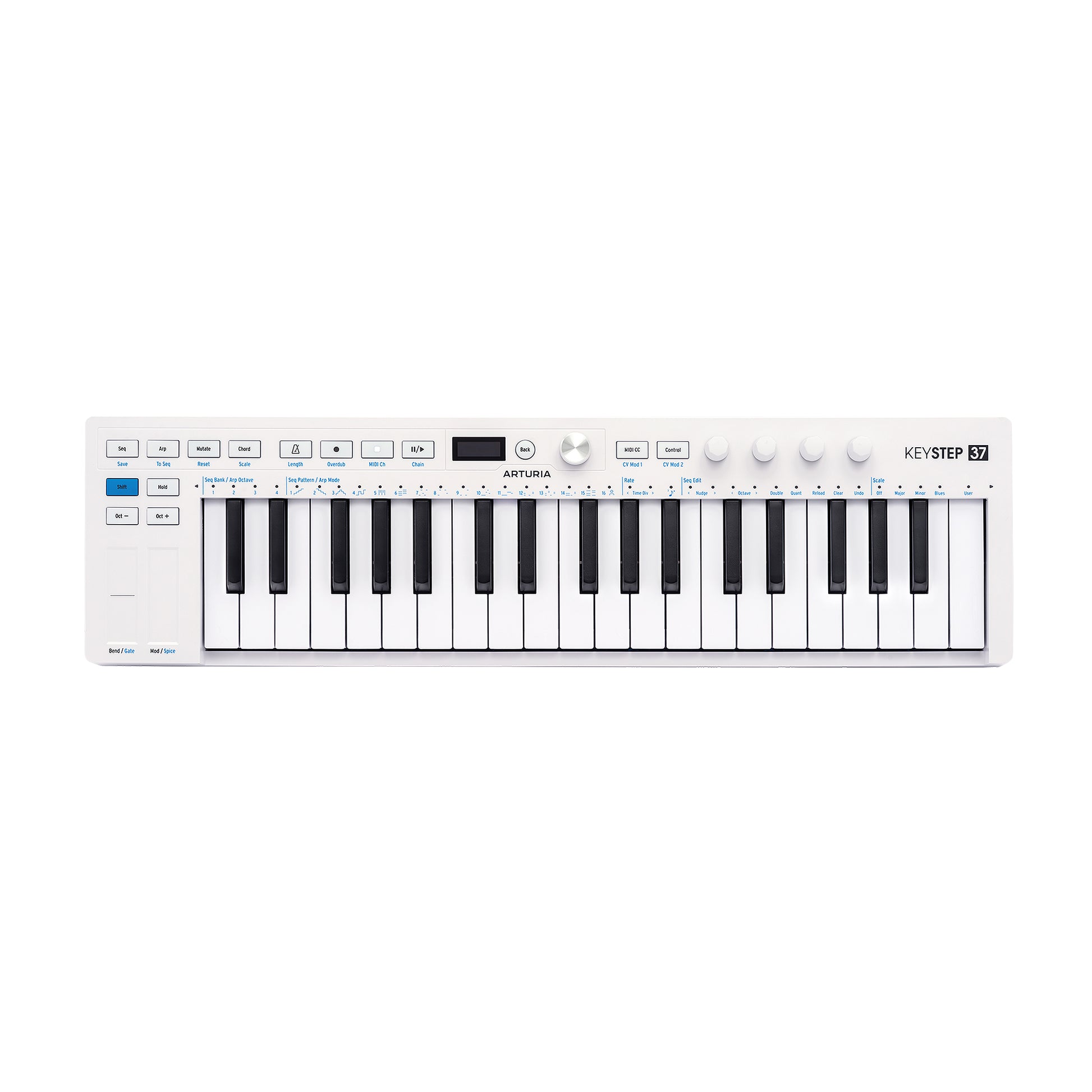 Arturia KeyStep 37 MK2 37-Key USB MIDI Controller & Sequencer w/ Aftertouch Keyboards and Synths / MIDI Controllers / Keyboard MIDI Controllers