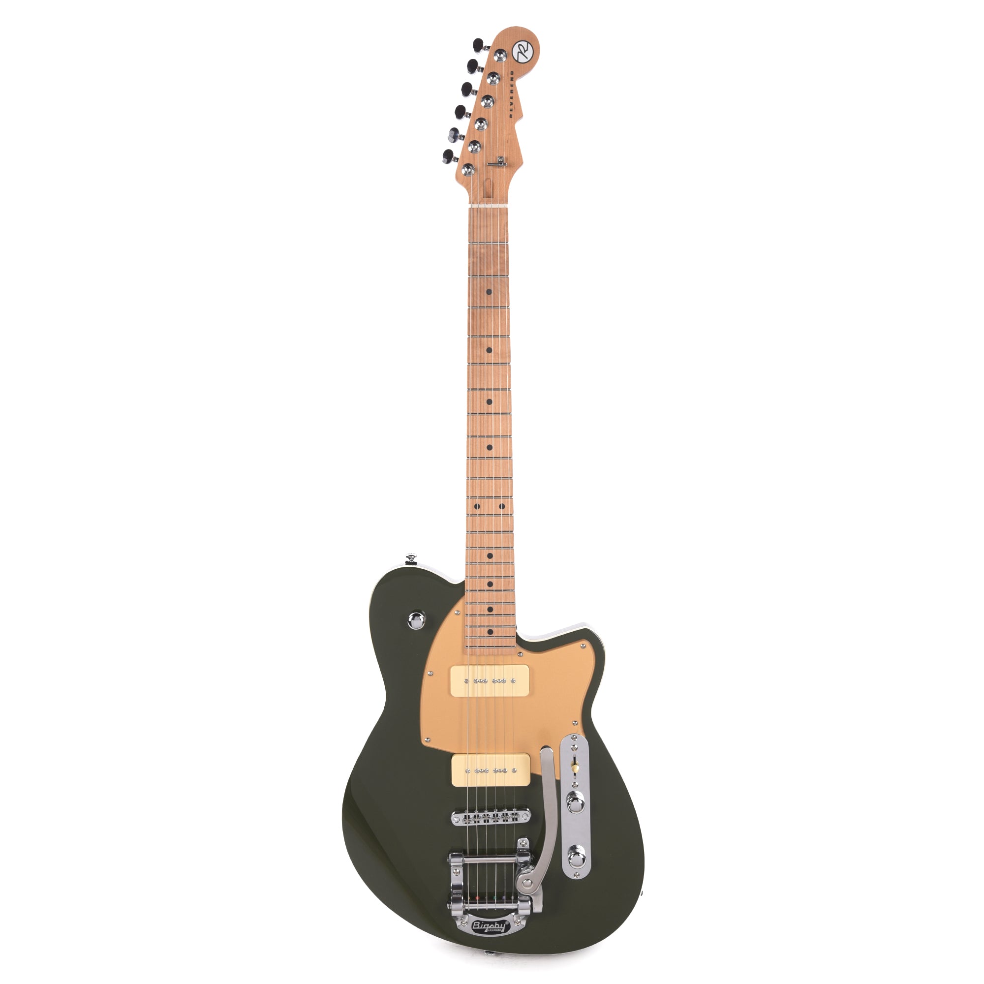 Reverend Charger 290 w/Bigsby Army Green