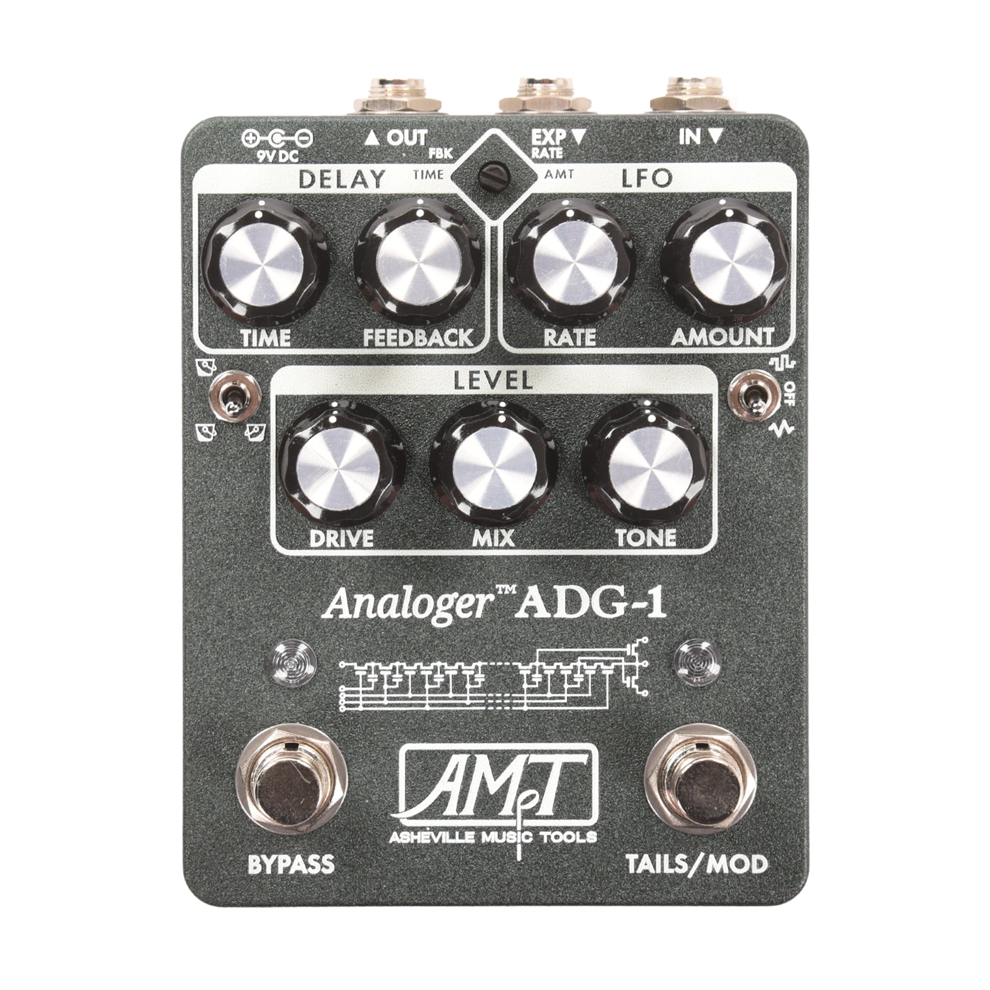 Asheville Music Tools ADG-1 700ms Analog Delay Effect Pedals