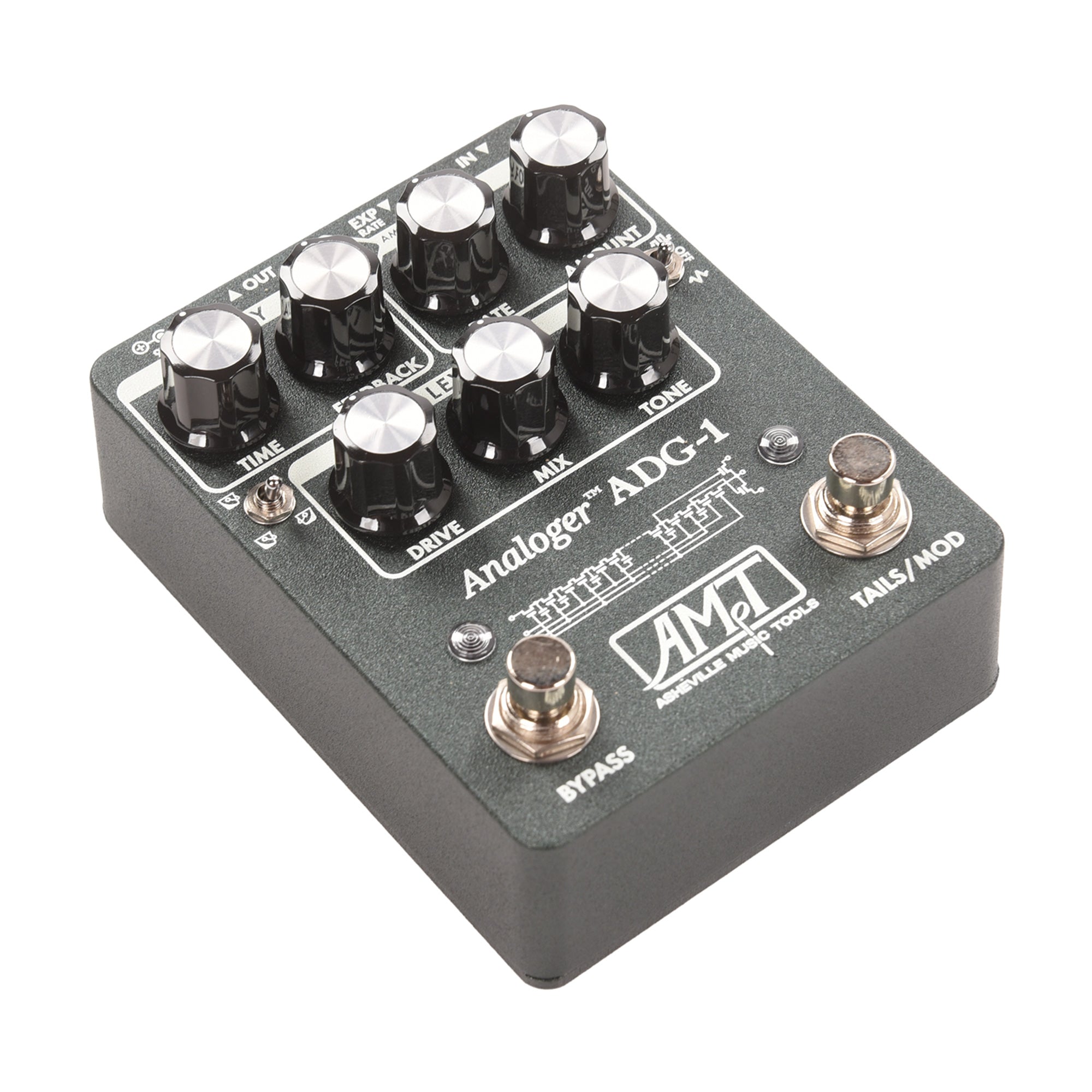 Asheville Music Tools ADG-1 700ms Analog Delay Effect Pedals