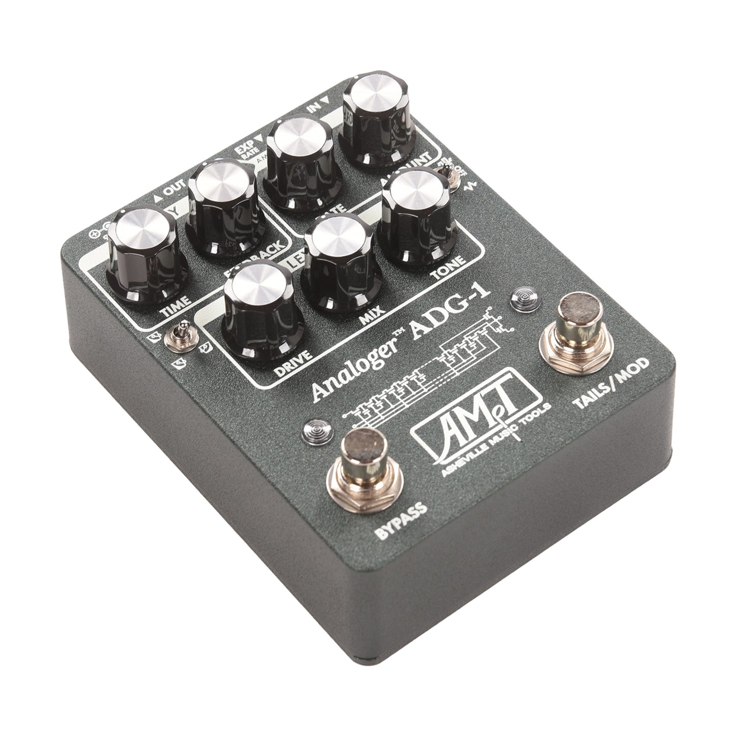 Asheville Music Tools ADG-1 700ms Analog Delay Effect Pedals