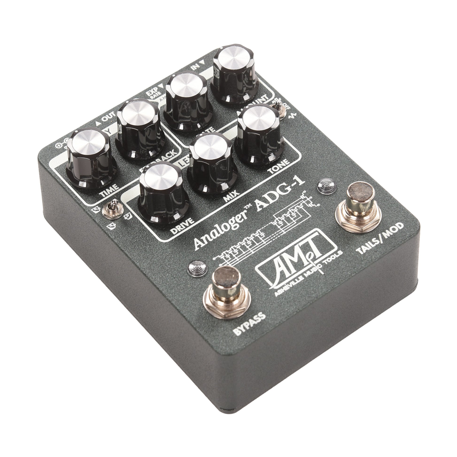 Asheville Music Tools ADG-1 700ms Analog Delay Effect Pedals