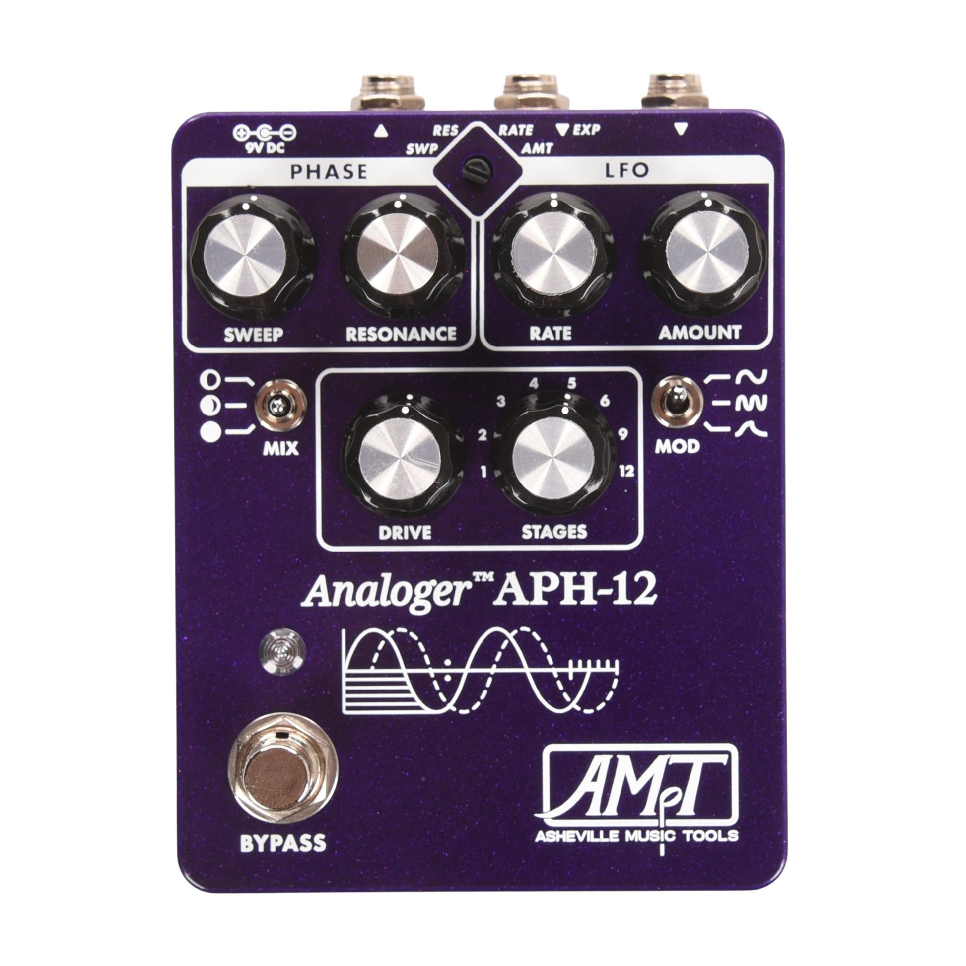 Asheville Music Tools APH-12 12-Stage Phaser Effect Pedals