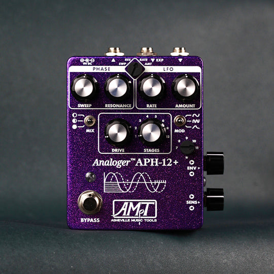 Asheville Music Tools APH-12+ 12-Stage Phaser Limited Color Shifting Finish Effect Pedals