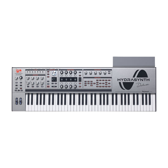 ASM Hydrasynth Deluxe 73-Key Digital Polyphonic Synthesizer 5th Anniversary Silver Edition Keyboards and Synths / Synths / Digital Synths