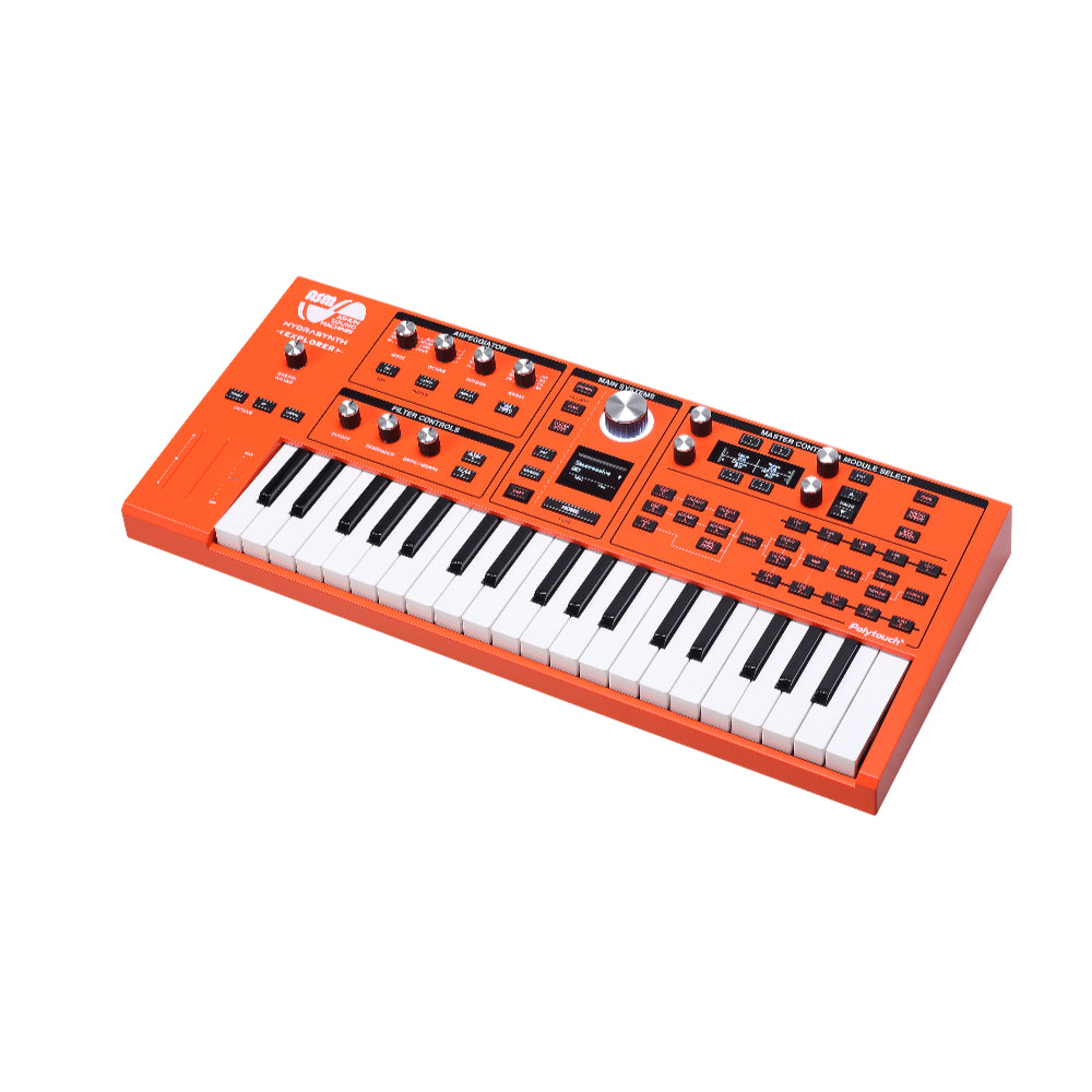 ASM Hydrasynth Explorer 888 37-Key Digital Polyphonic Synthesizer Limited Edition Orange Keyboards and Synths / Synths / Digital Synths