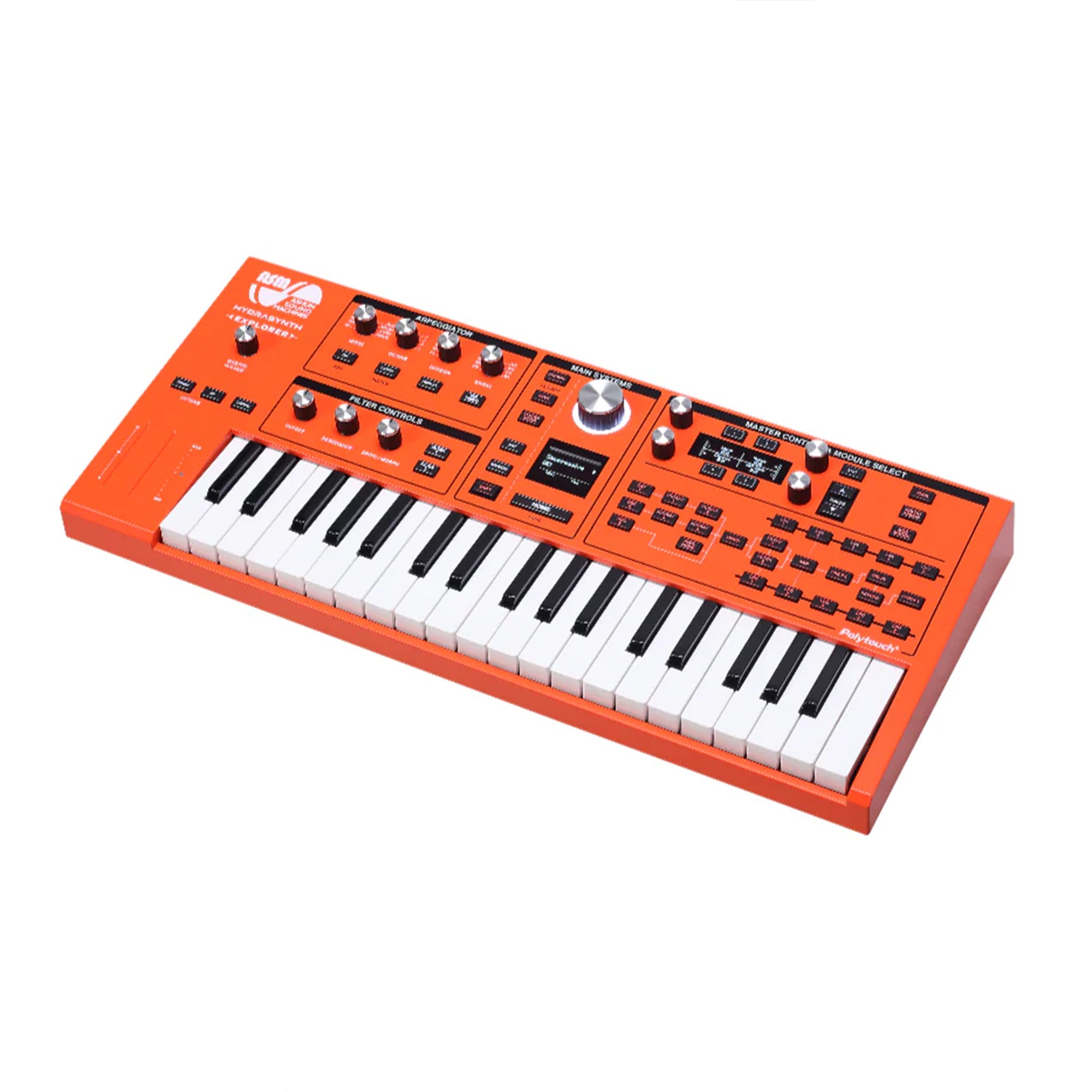 ASM Hydrasynth Explorer 888 37-Key Digital Polyphonic Synthesizer Limited Edition Orange Keyboards and Synths / Synths / Digital Synths