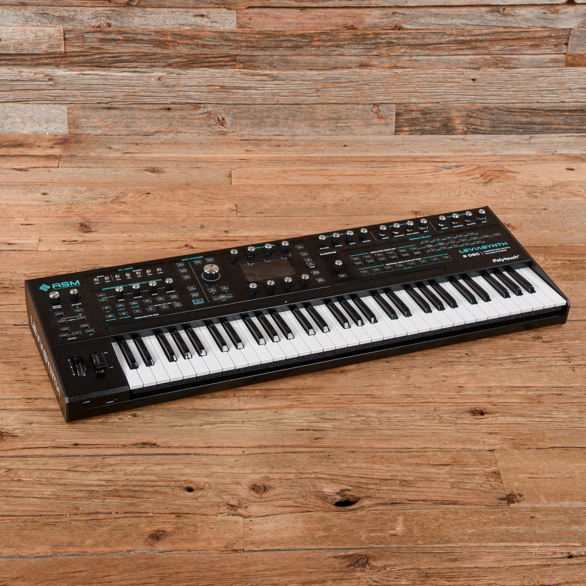 ASM Leviasynth 61-Key 16-voice Algorithmic Synthesizer (Serial #FACF15001280) Synthesizers