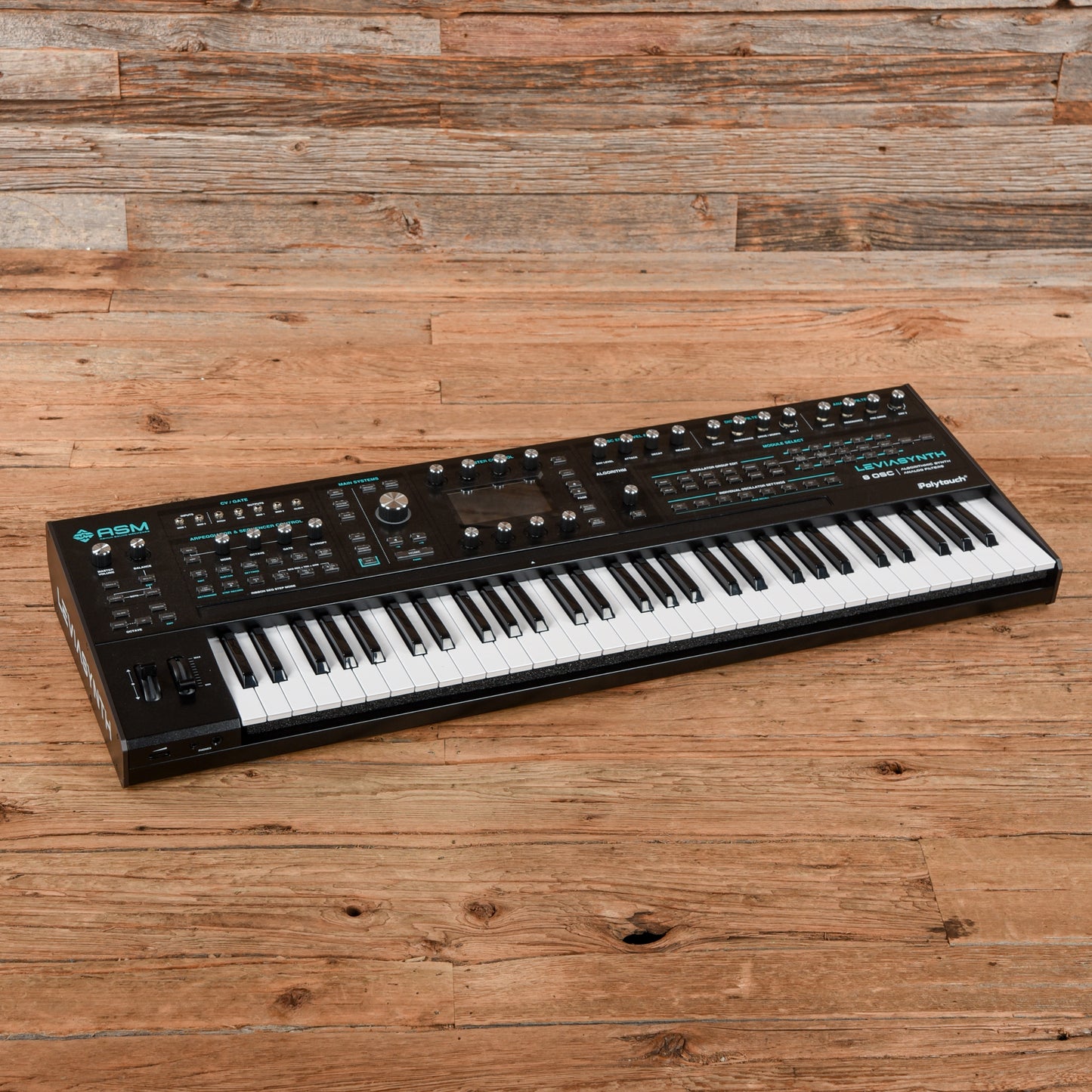 ASM Leviasynth 61-Key 16-voice Algorithmic Synthesizer (Serial #FACF15001280) Synthesizers
