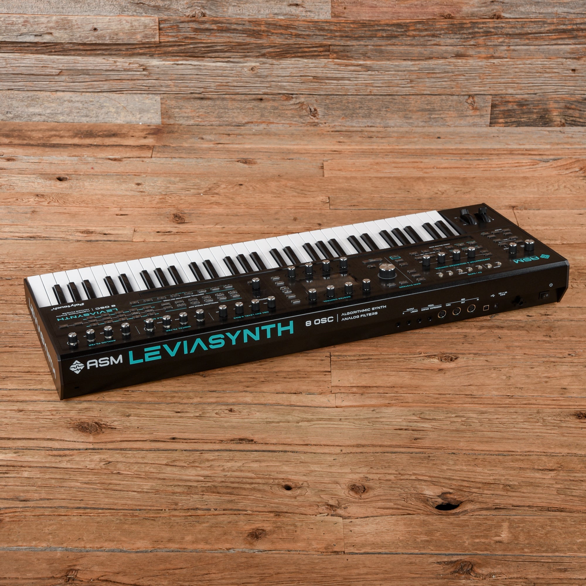 ASM Leviasynth 61-Key 16-voice Algorithmic Synthesizer (Serial #FACF15001280) Synthesizers