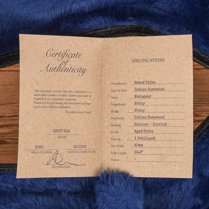 Atkin 000-37 Deluxe Natural Acoustic Guitars